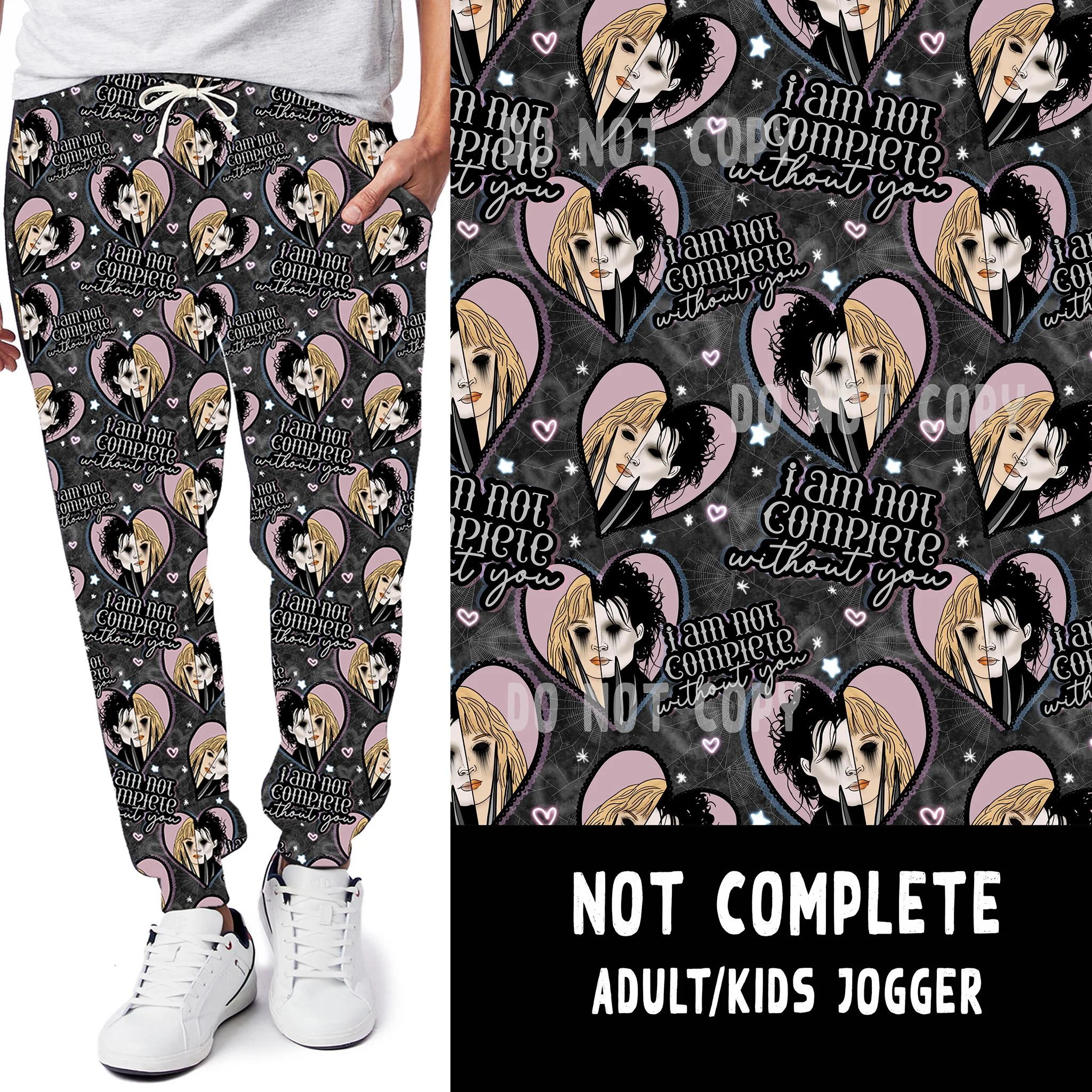 LUCKY IN LOVE-NOT COMPLETE LEGGINGS/JOGGERS - Image 2