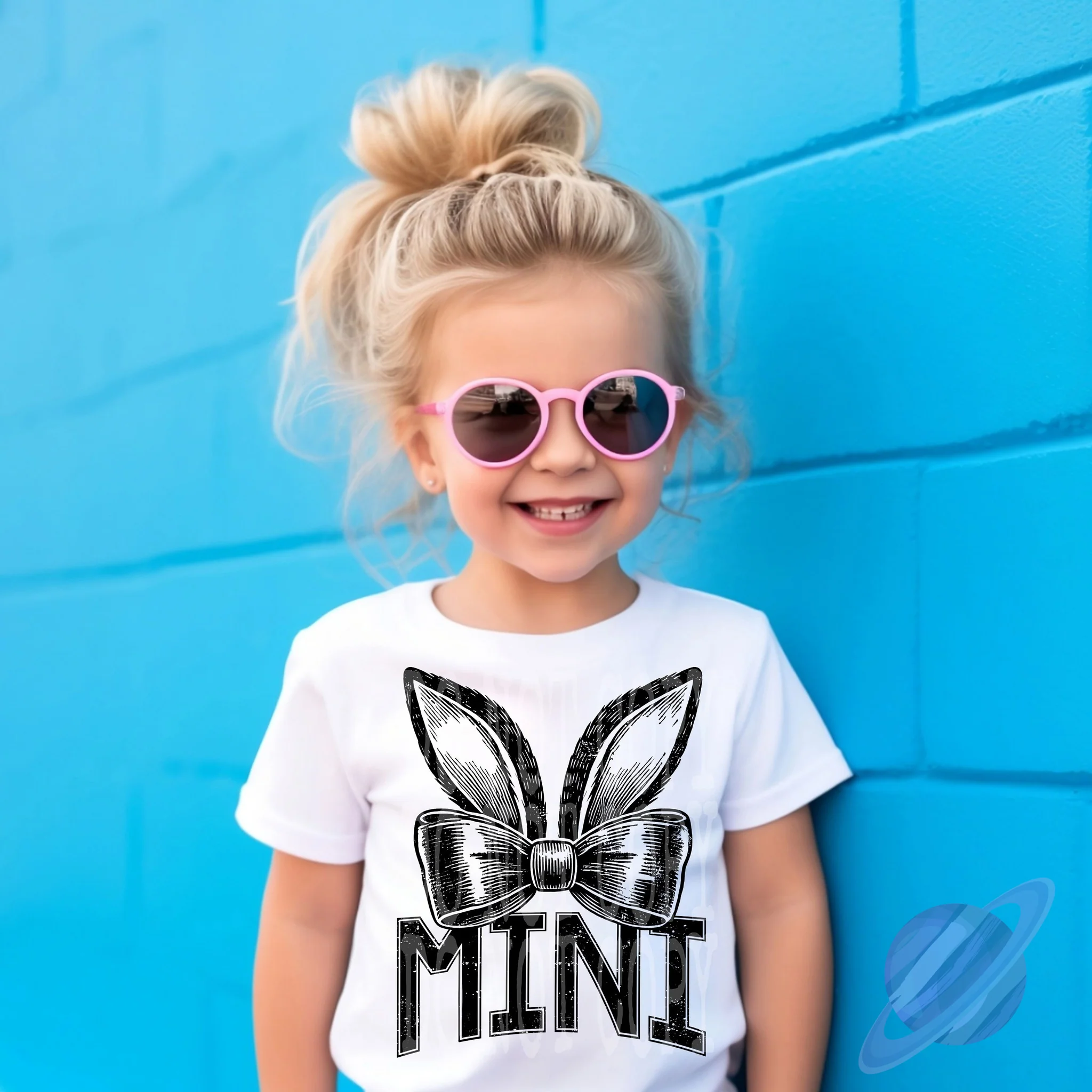 MAMA & MINI  BUNNY COLLECTION SWEATSHIRT W/ SLEEVE PRINT(ORDER NO SLEEVE PRINT OR TEES ON CUSTOM LINK) - Image 5