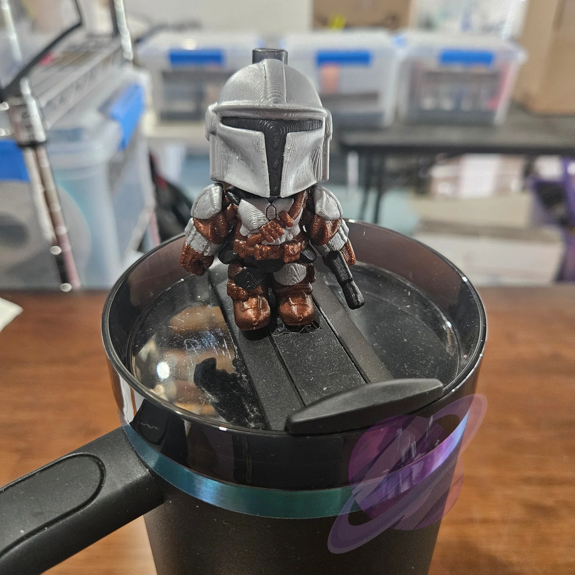 MANDO-3D PRINTED STRAW BUDDY - Image 2
