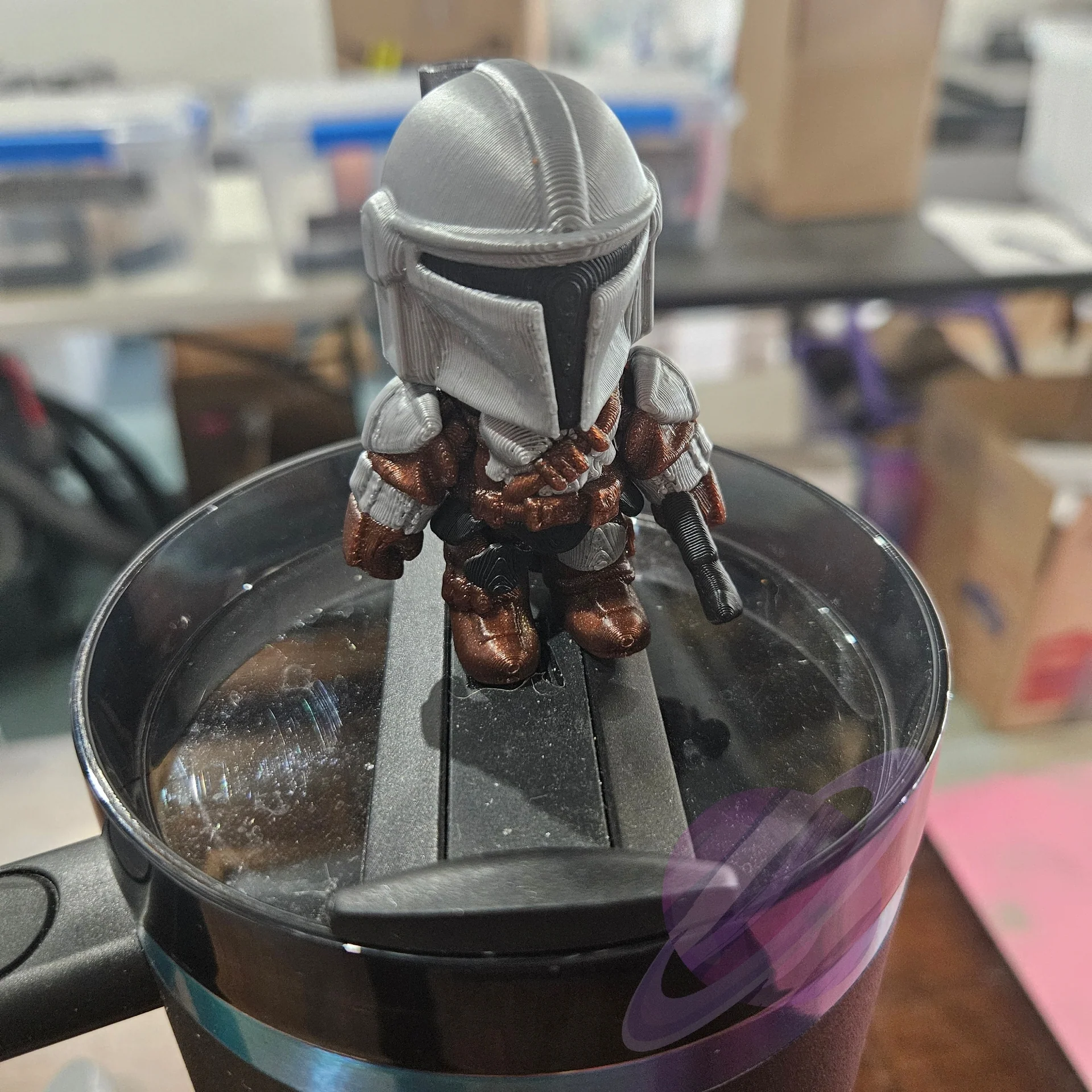 MANDO-3D PRINTED STRAW BUDDY - Image 7