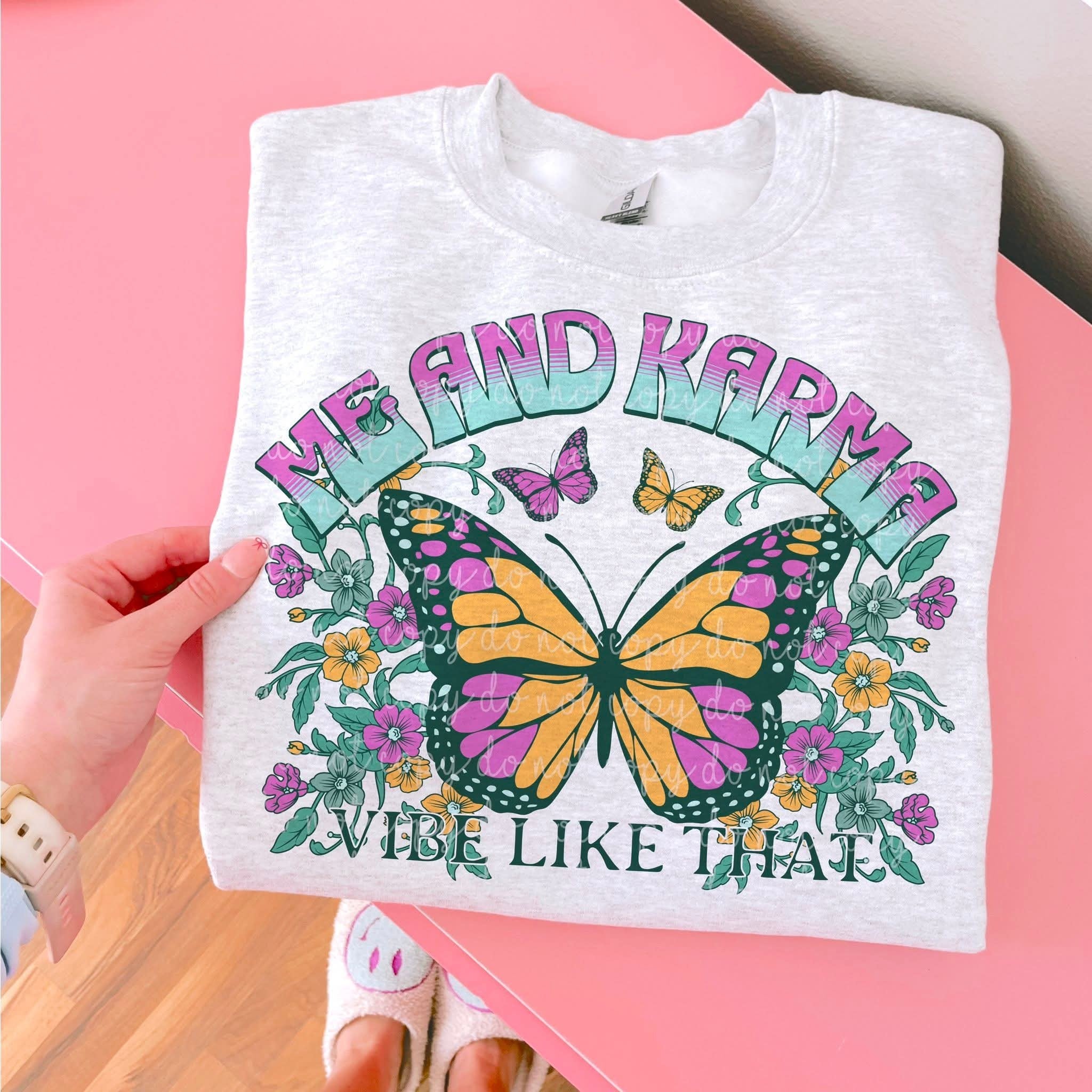 ME AND KARMA TEE