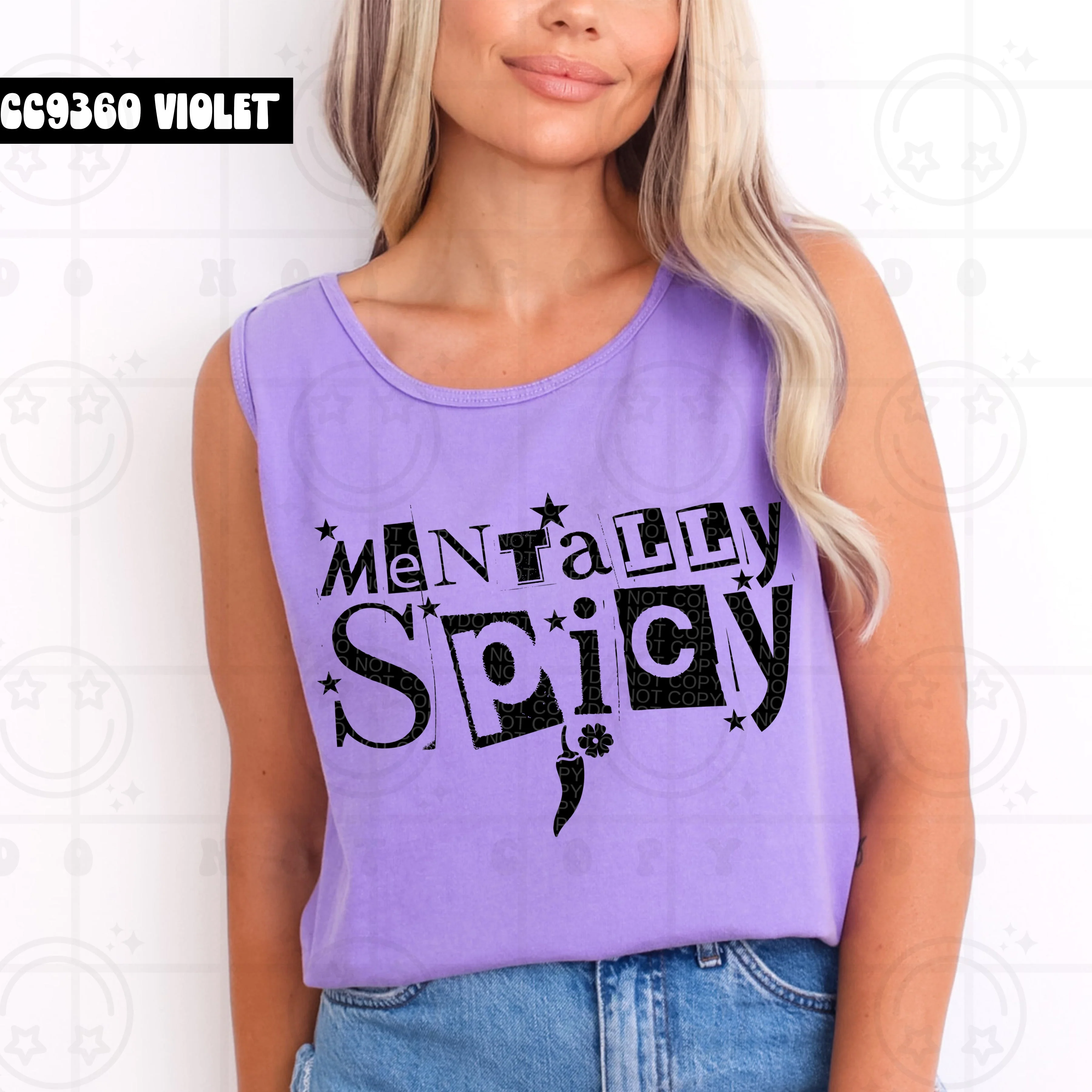 MENTALLY SPICY TANK