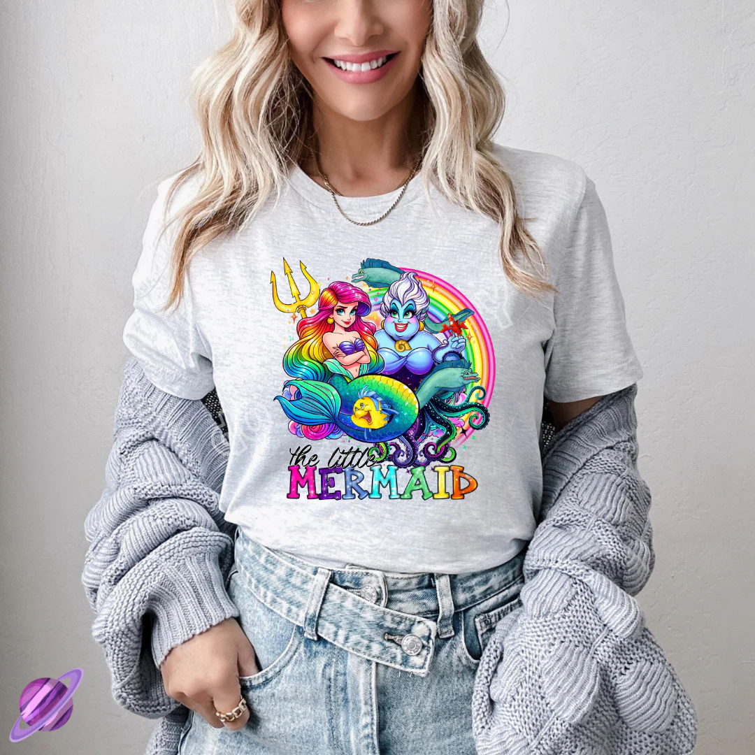 MERMAID - LF COLLAB -UNISEX TEE ADULTS/KIDS