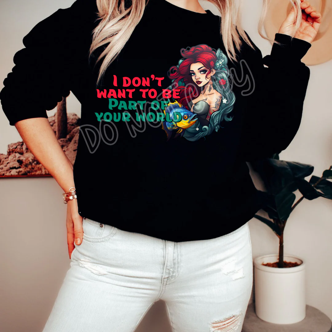MERMAID - PUNK PRINCESSES  - UNISEX TEE ADULTS/KIDS PREORDER CLOSING 10/9 ETA MID NOV