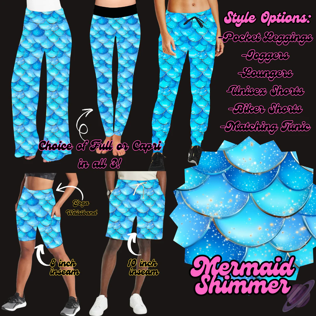 MERMAID SHIMMER-PRETTY RUN PREORDER CLOSING 1/30