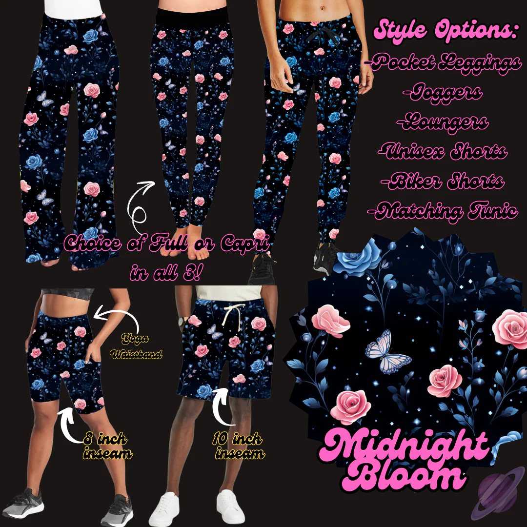 MIDNIGHT BLOOM-PRETTY RUN PREORDER CLOSING 1/30