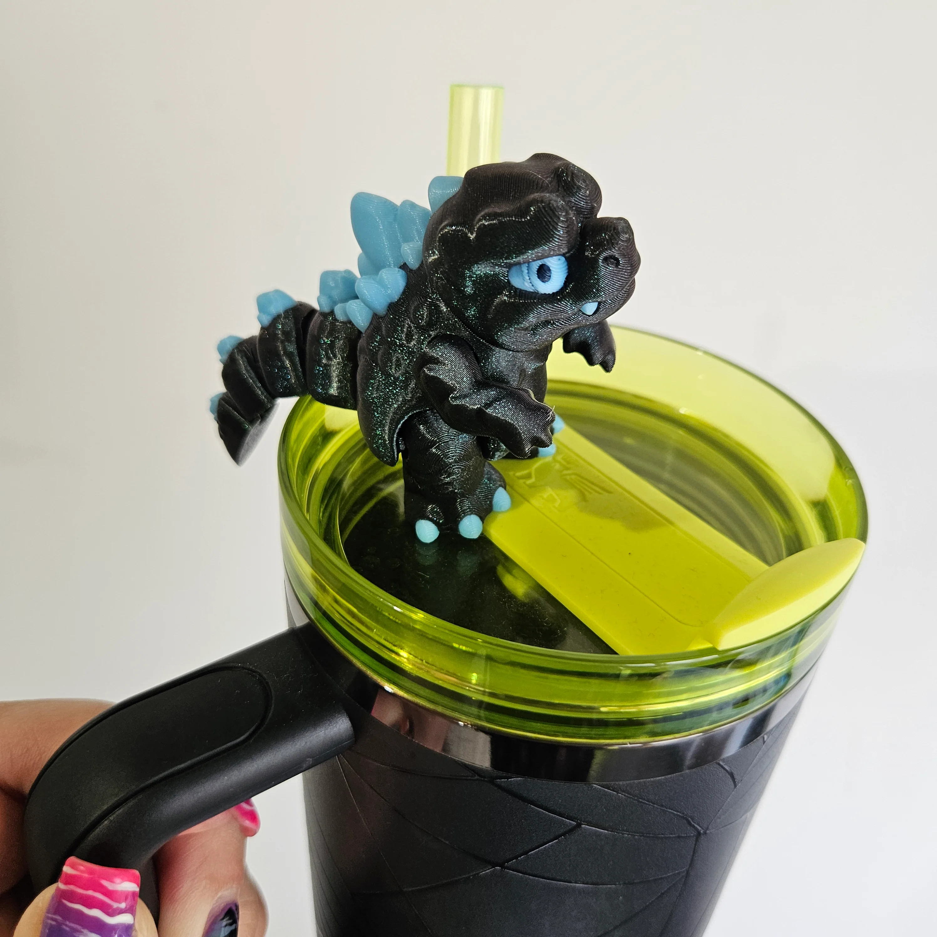 MONSTER KING-3D PRINTED STRAW BUDDY-GLOW IN THE DARK - Image 7