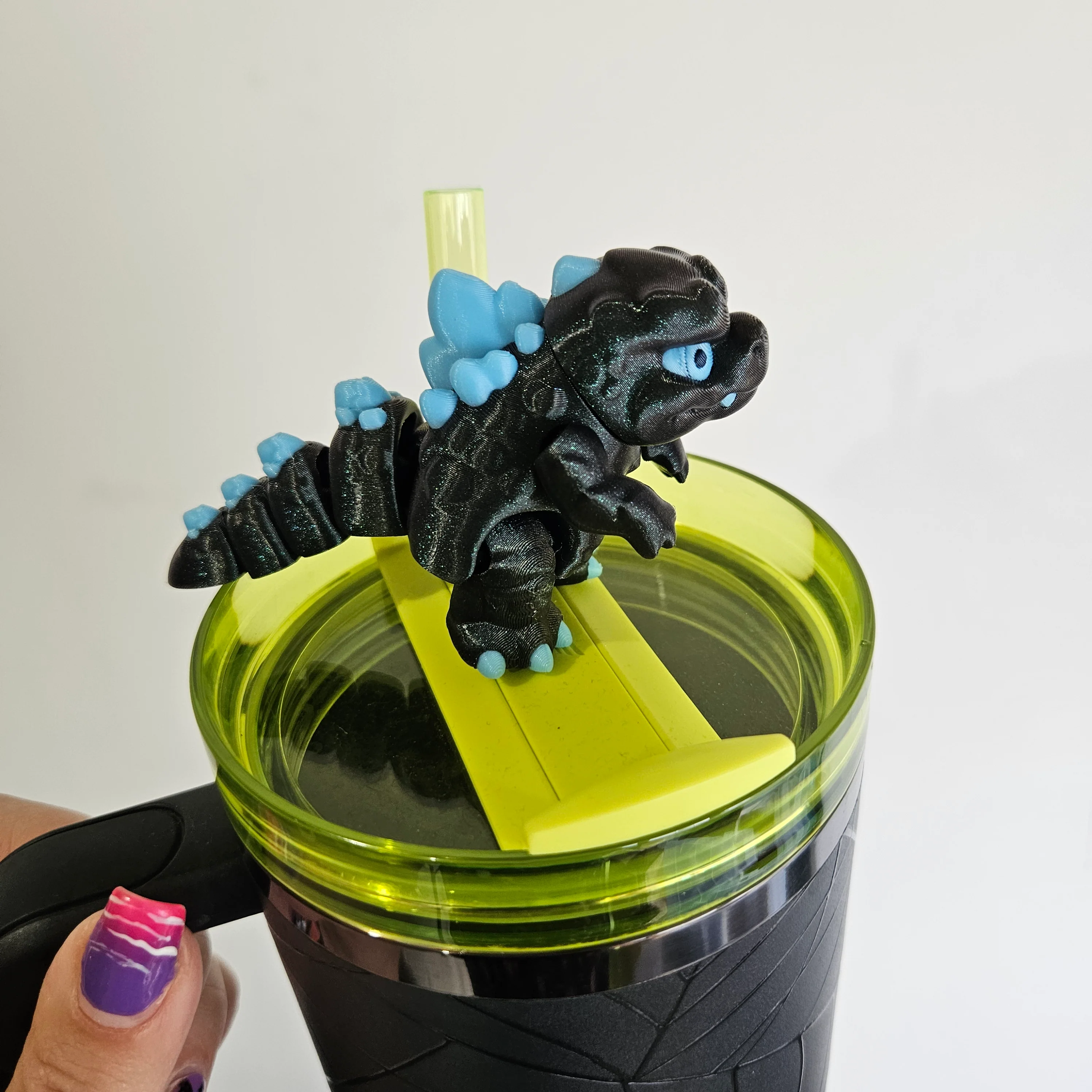 MONSTER KING-3D PRINTED STRAW BUDDY-GLOW IN THE DARK - Image 8