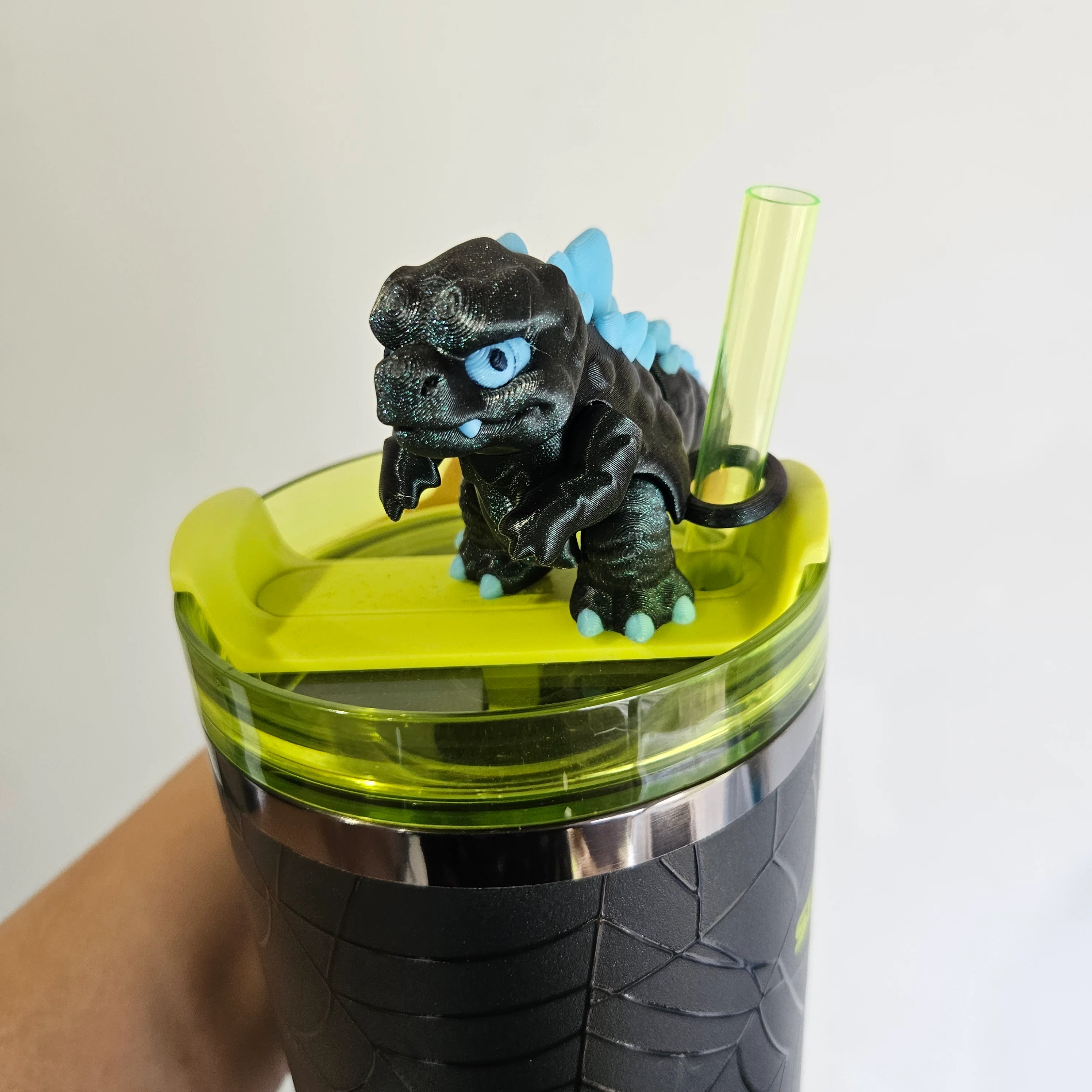 MONSTER KING-3D PRINTED STRAW BUDDY-GLOW IN THE DARK - Image 9