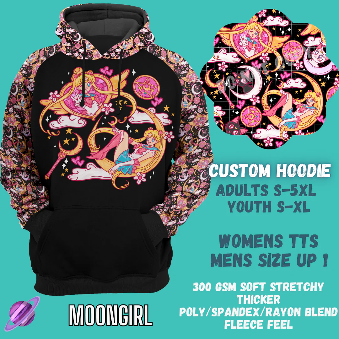 MOON GIRL- HOODIE OUTFIT RUN- PREORDER 2/20