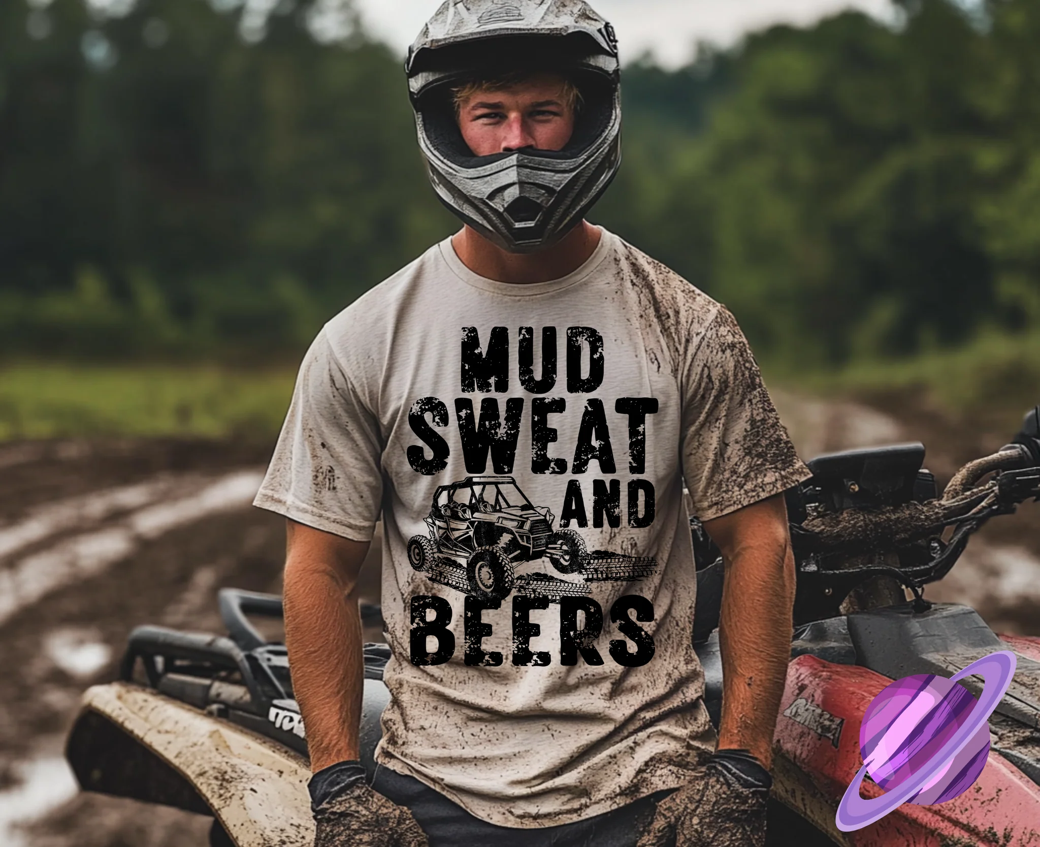 MUD SWEAT AND BEERS TEE