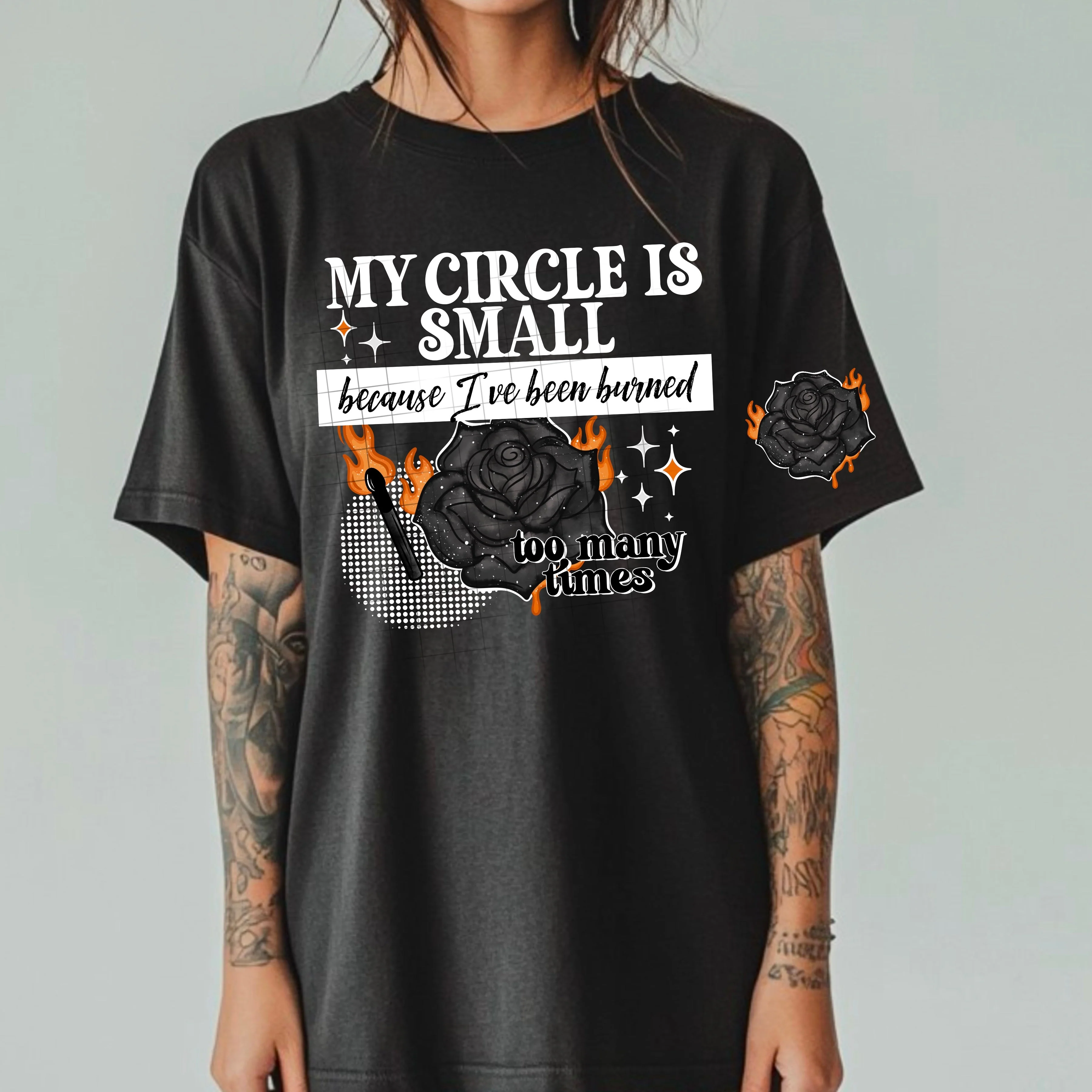 MY CIRCLE IS SMALL TEE