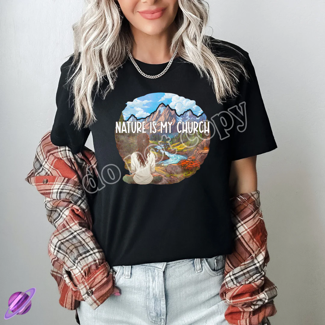 NATURE IS MY CHURCH TEE