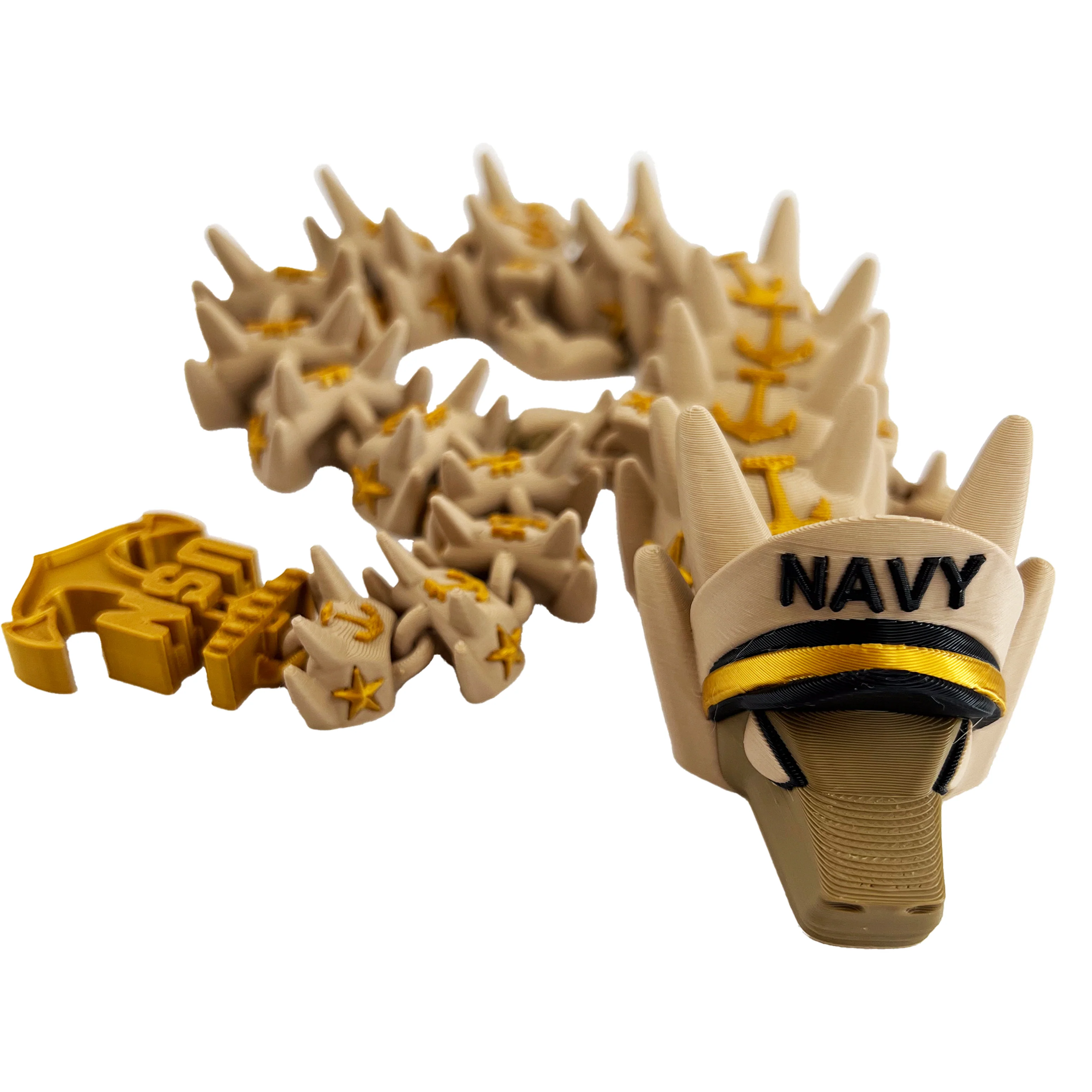 3D PRINTED NAVY DRAGON - Image 5