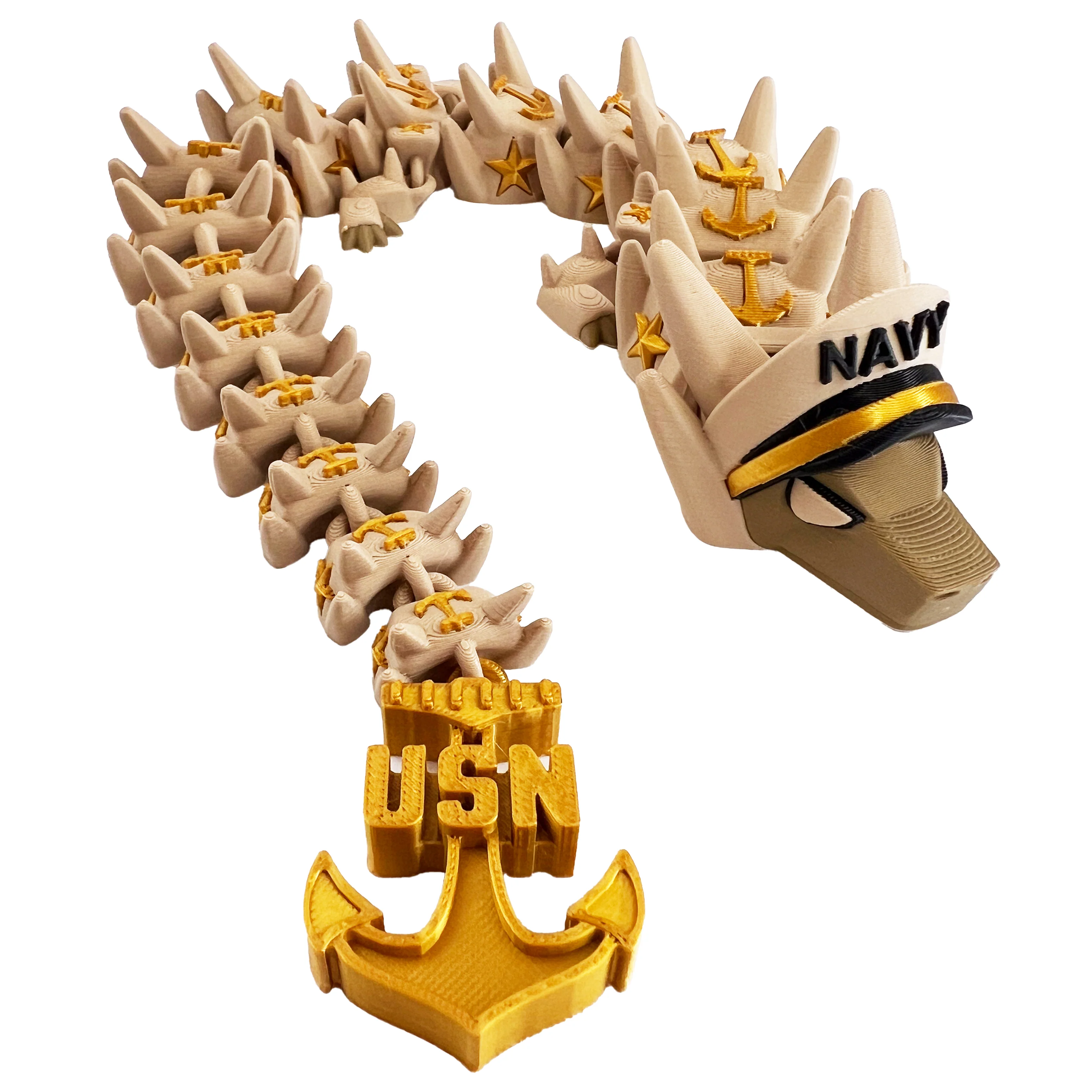 3D PRINTED NAVY DRAGON - Image 6