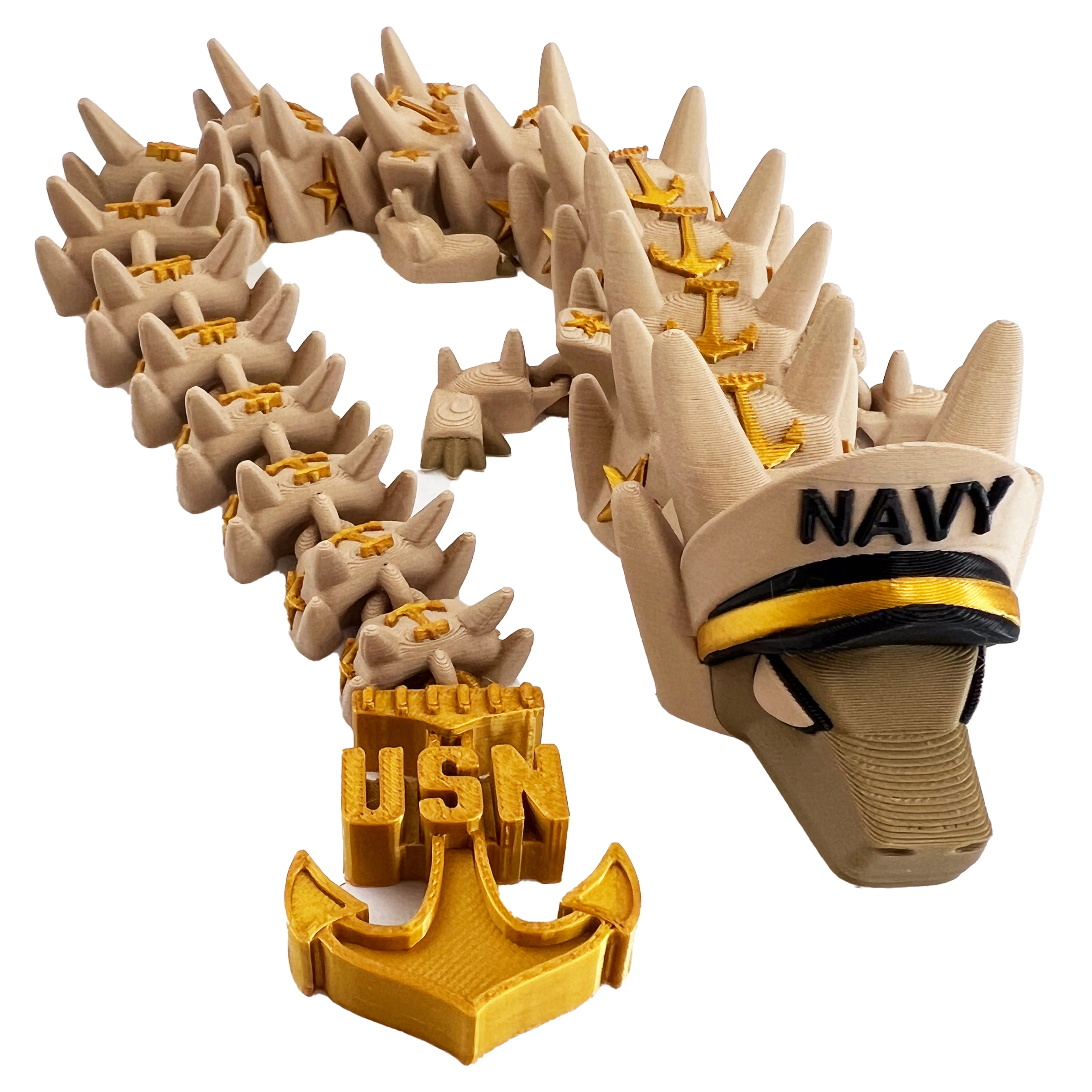 3D PRINTED NAVY DRAGON - Image 7