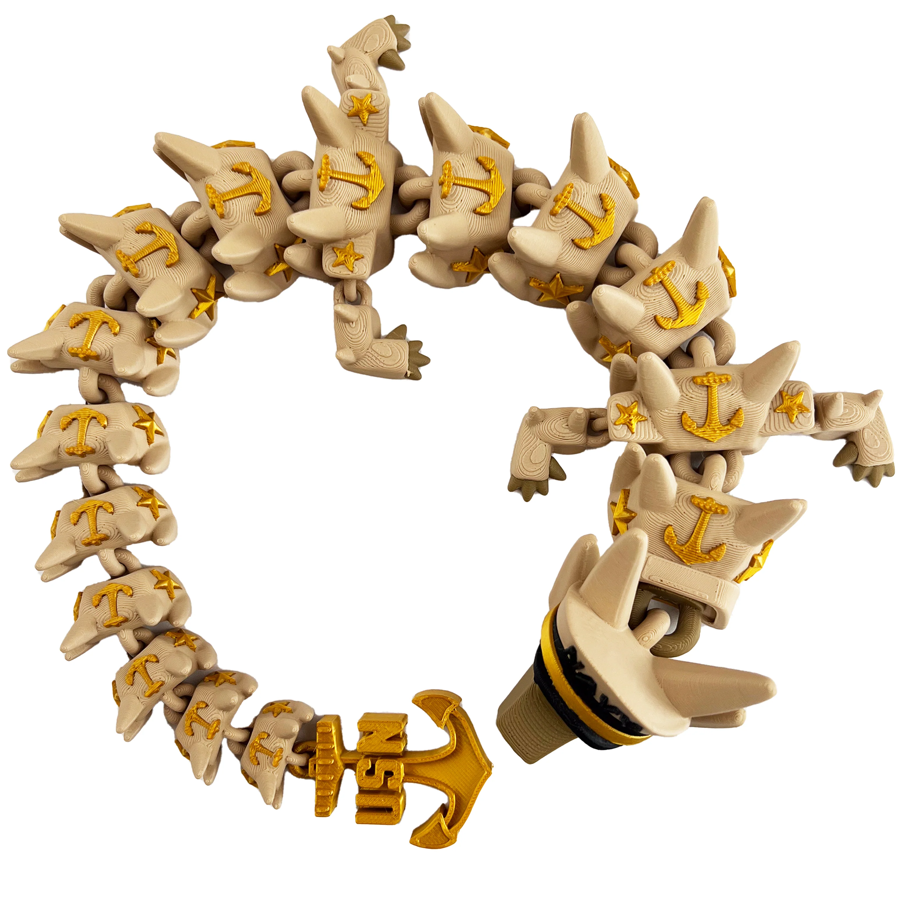 3D PRINTED NAVY DRAGON - Image 8