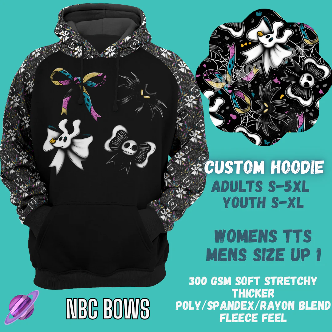 NBC BOWS- HOODIE OUTFIT RUN- PREORDER 2/20