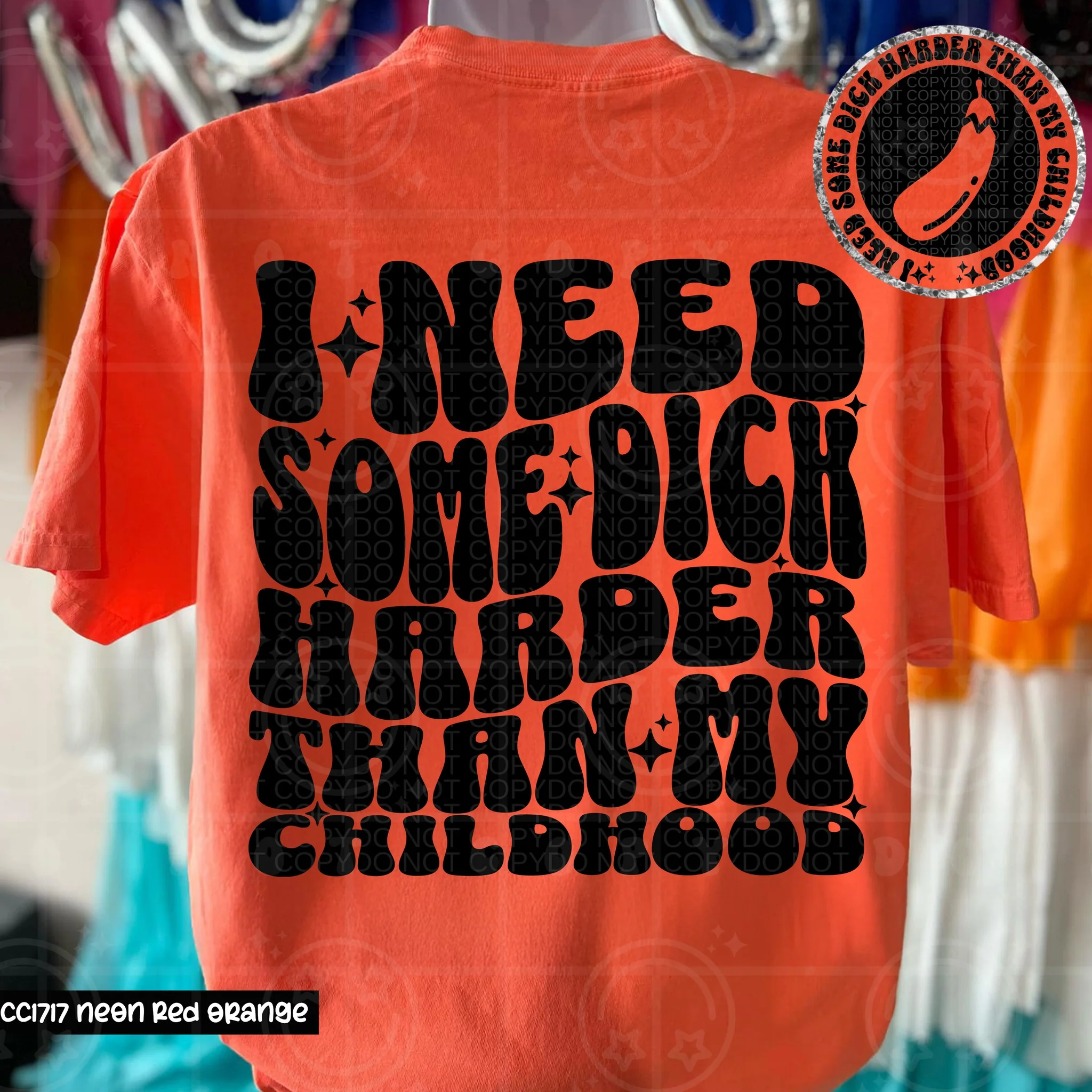 NEED SOME DOUBLE SIDED TEE