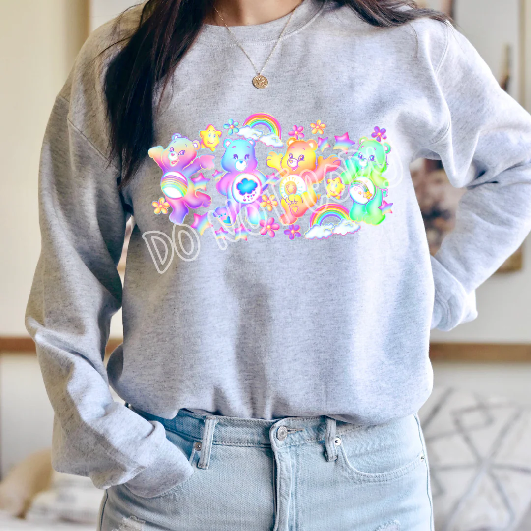 NEON BEARS - BATCH 80 - UNISEX HOODIE/SWEATER ADULTS/KIDS PREORDER CLOSING 10/27 ETA MID DEC