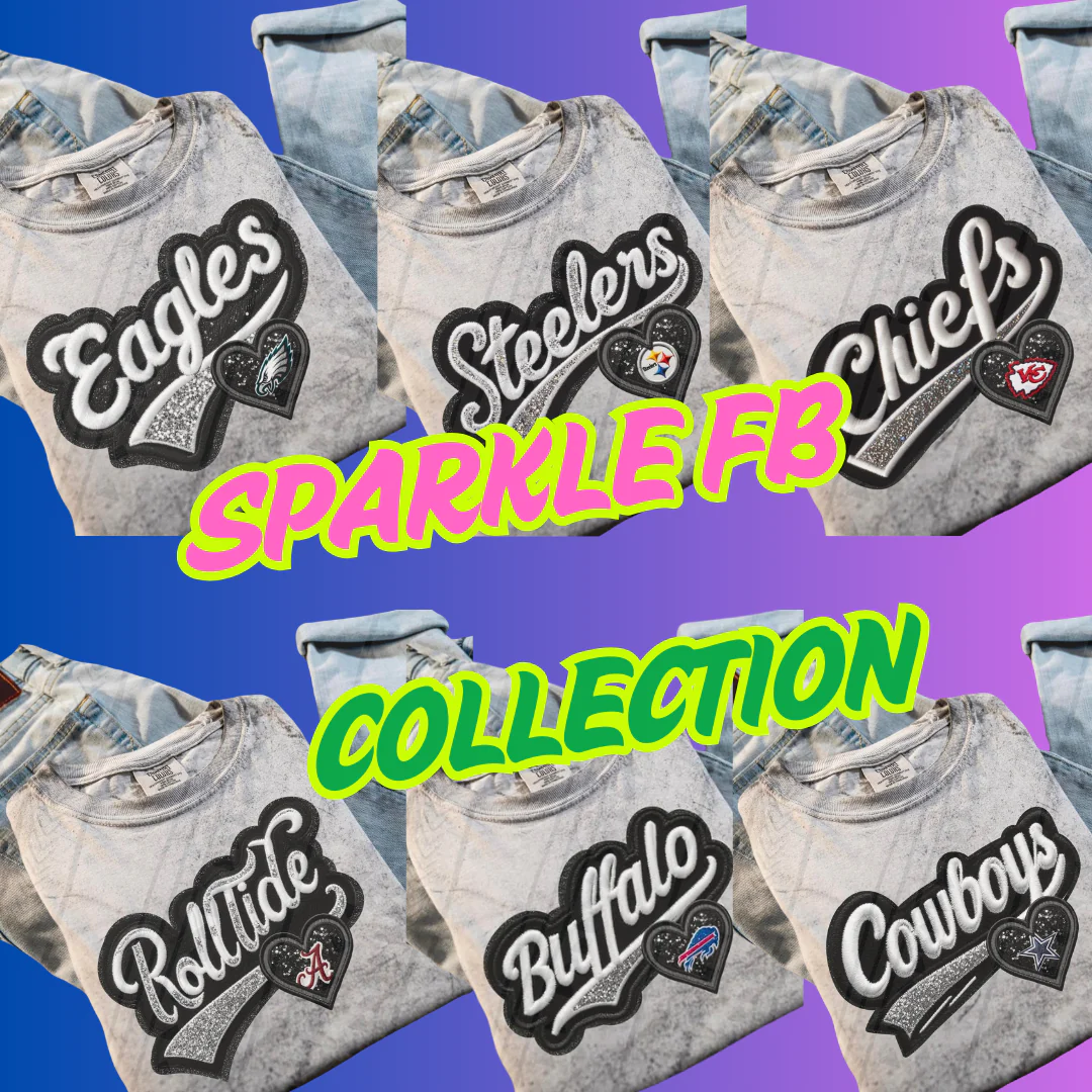 SPARKLE FB FAUX EMBROID COLLECTION (MULTIPLE OPTIONS)