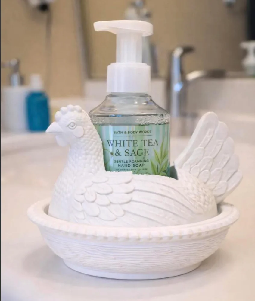 NESTING HEN SOAP HOLDER- 3D PRINTED - Image 4