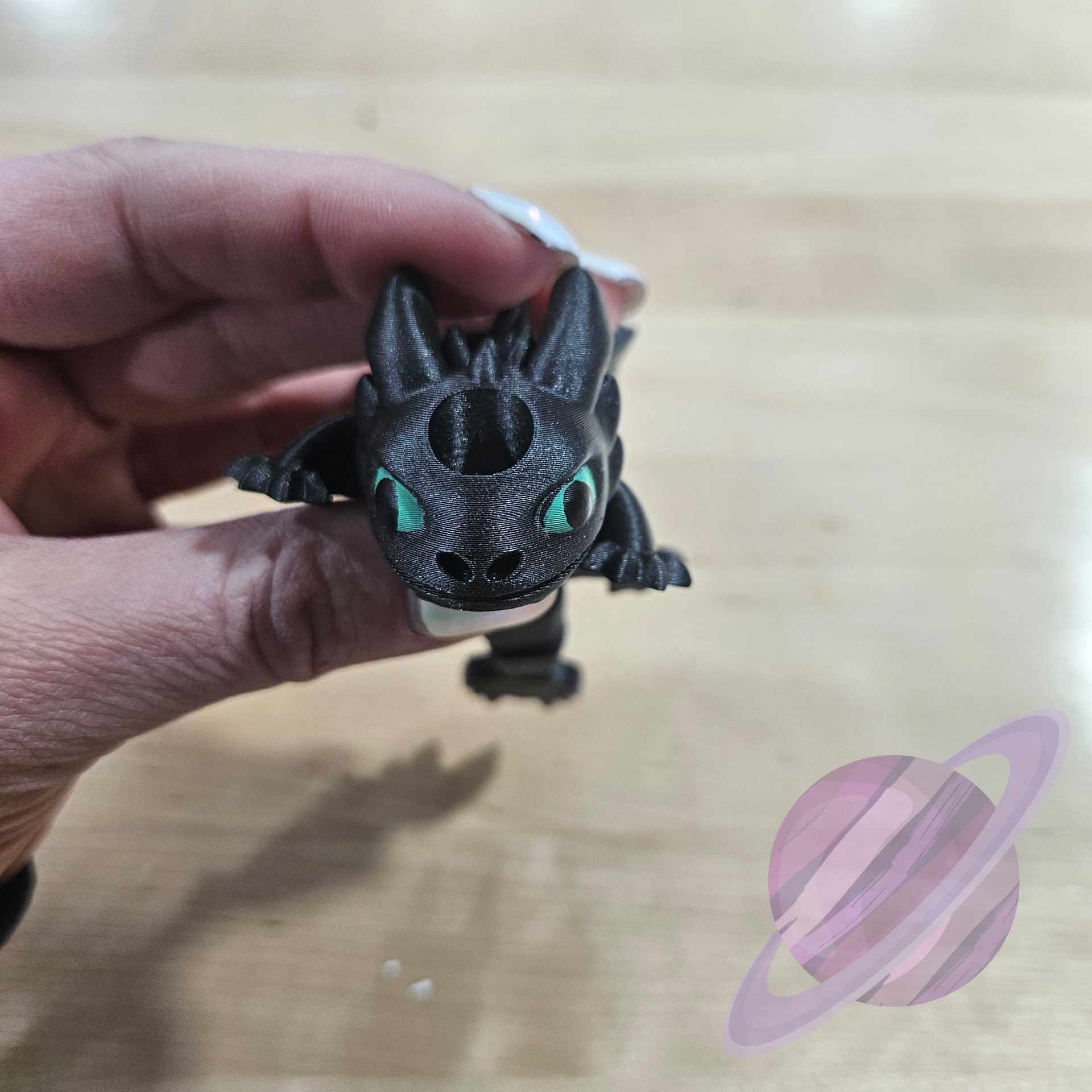 NIGHT FURY-3D PRINTED STRAW BUDDY - Image 4