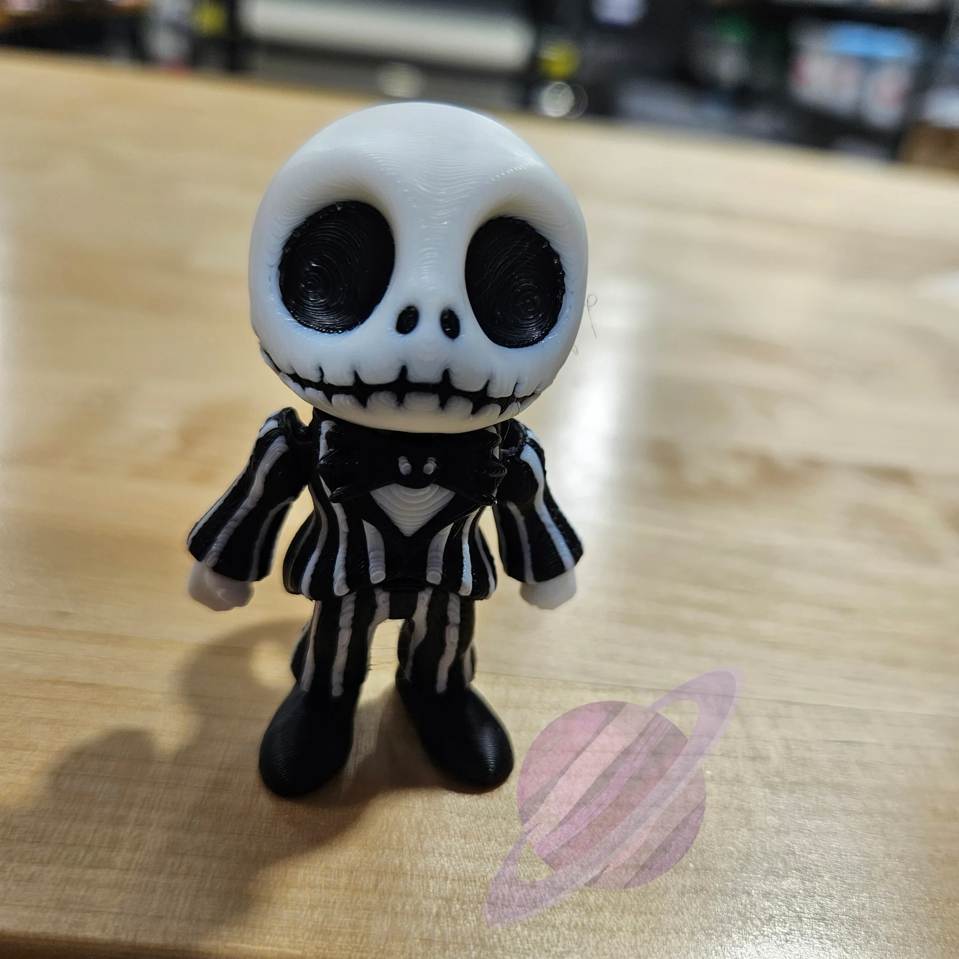 NIGHTMARE SKELETON-3D PRINTED STRAW BUDDY - Image 3