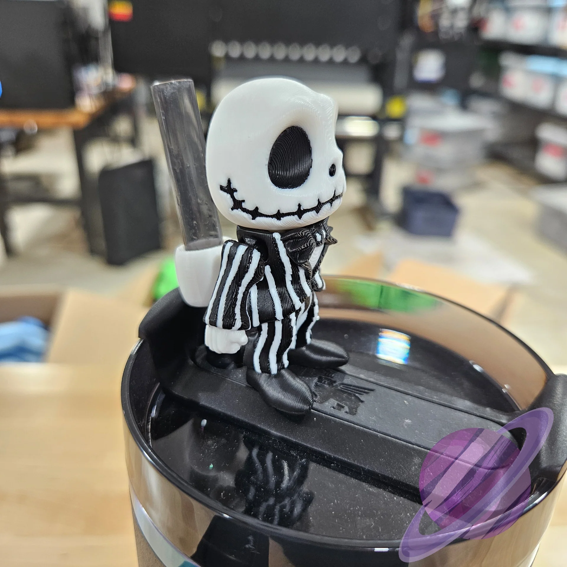 NIGHTMARE SKELETON-3D PRINTED STRAW BUDDY - Image 4