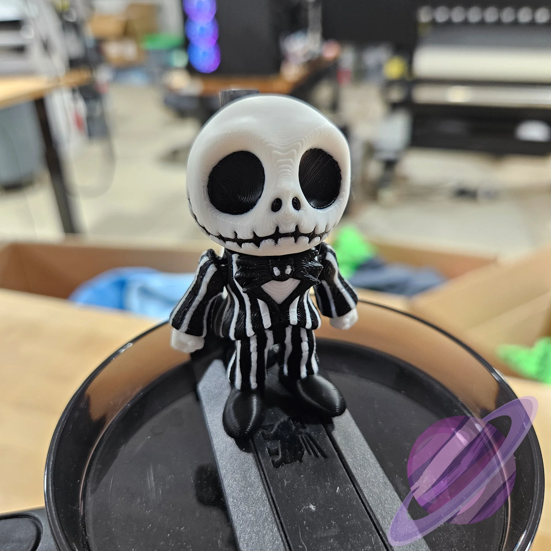 NIGHTMARE SKELETON-3D PRINTED STRAW BUDDY - Image 5
