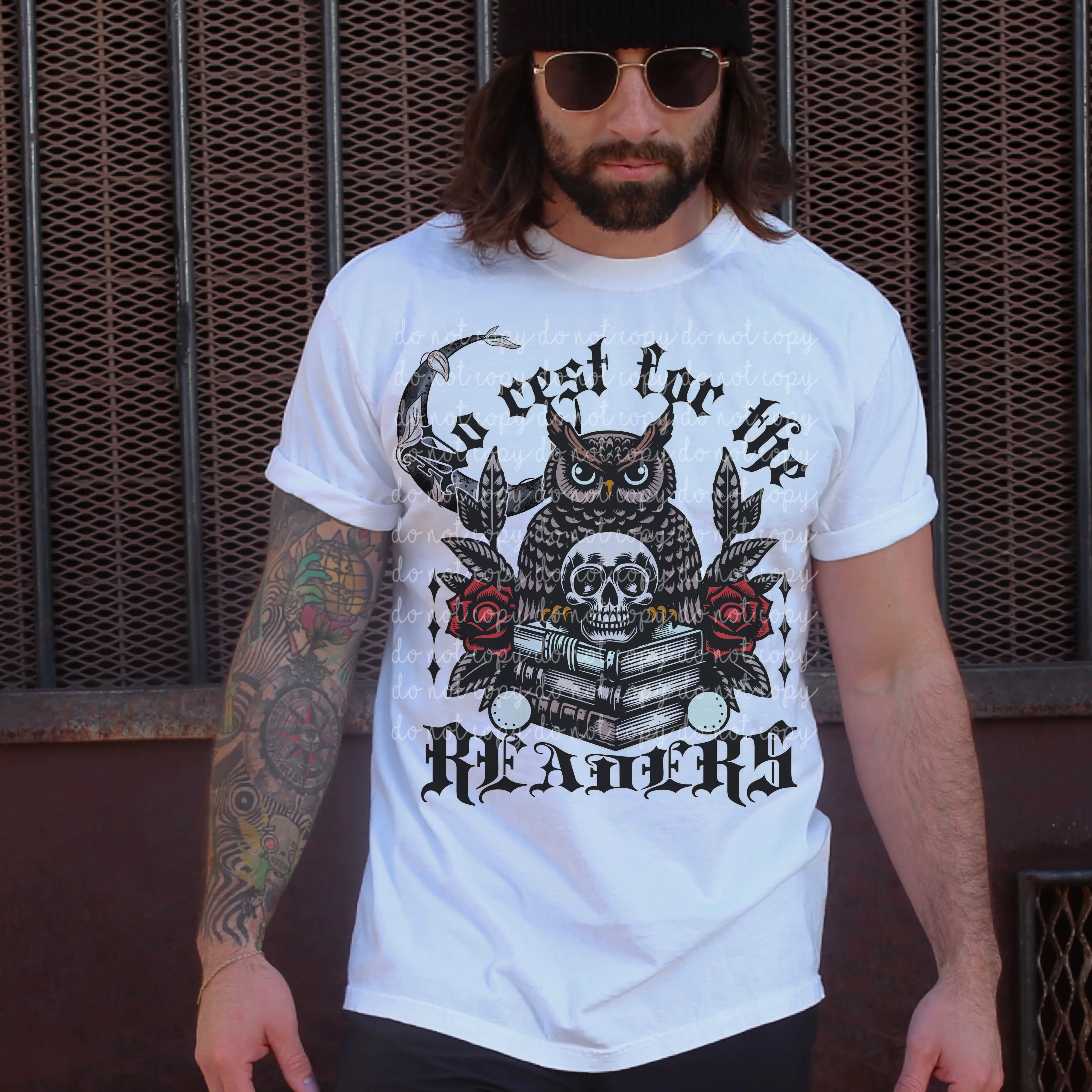 NO REST FOR THE READERS TEE - Image 2