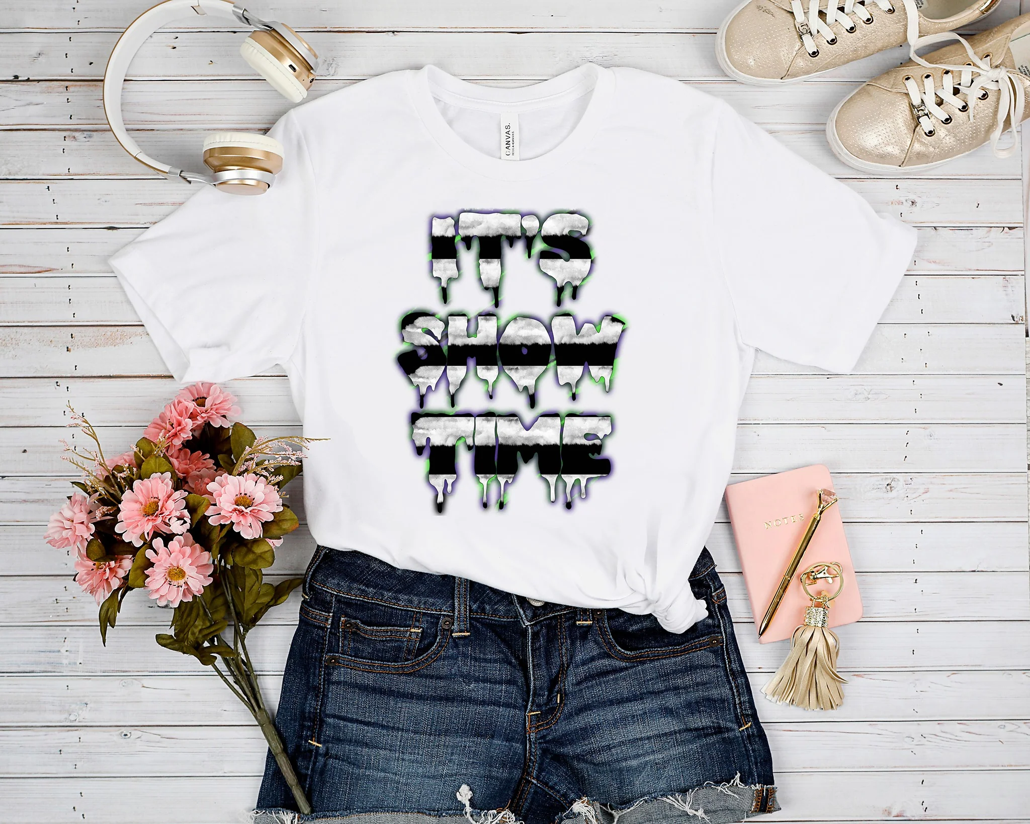 NOSTALGIC WEIRDOS RUN- ITS SHOW TIME TEE