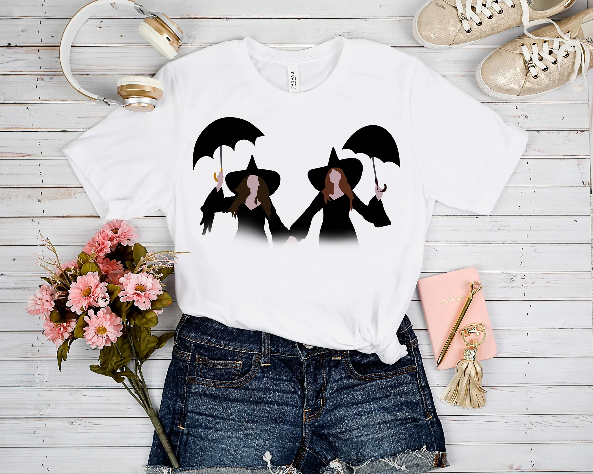 NOSTALGIC WEIRDOS RUN- MAGIC SISTERS TEE