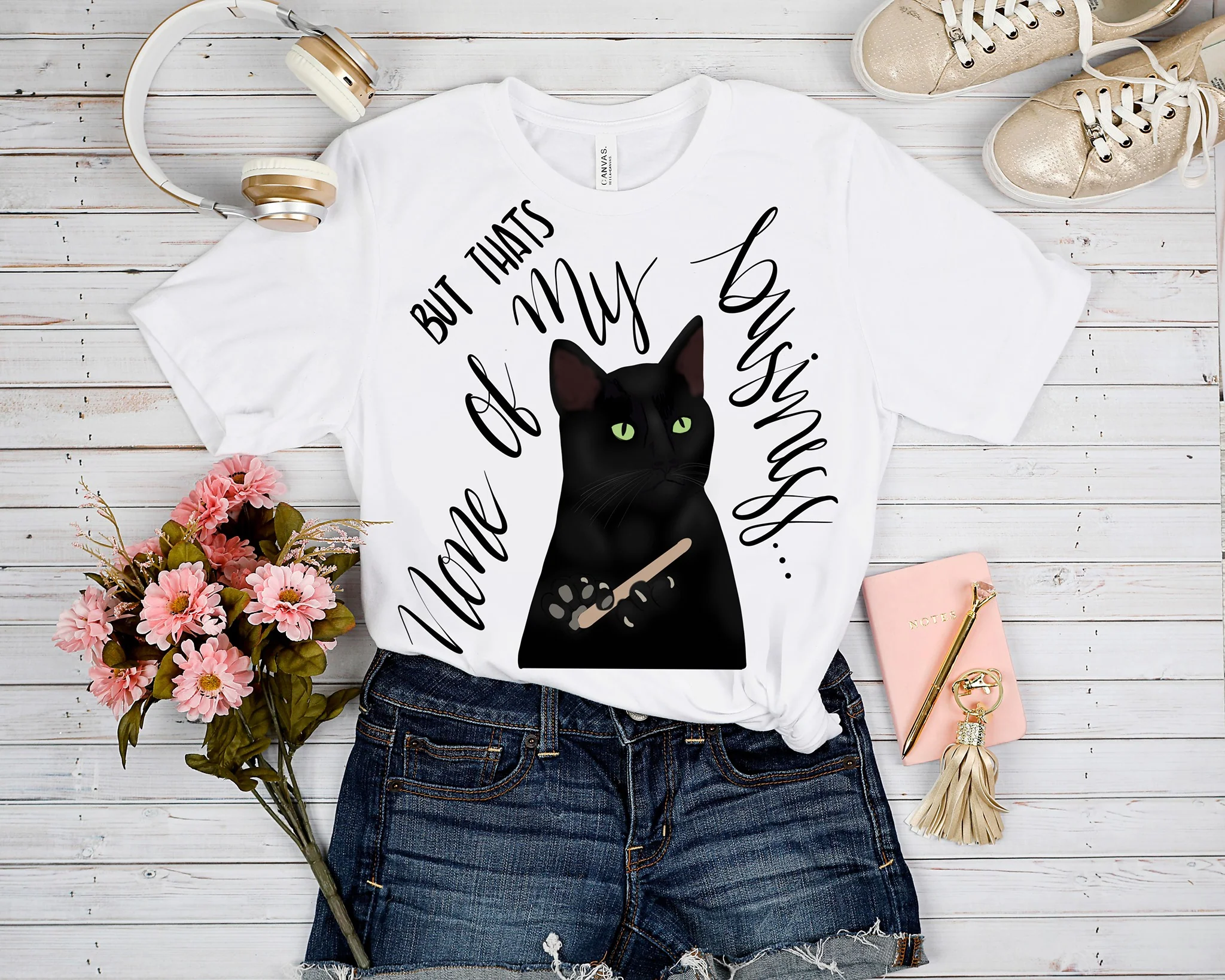 NOSTALGIC WEIRDOS RUN- NONE OF MY BUSINESS TEE