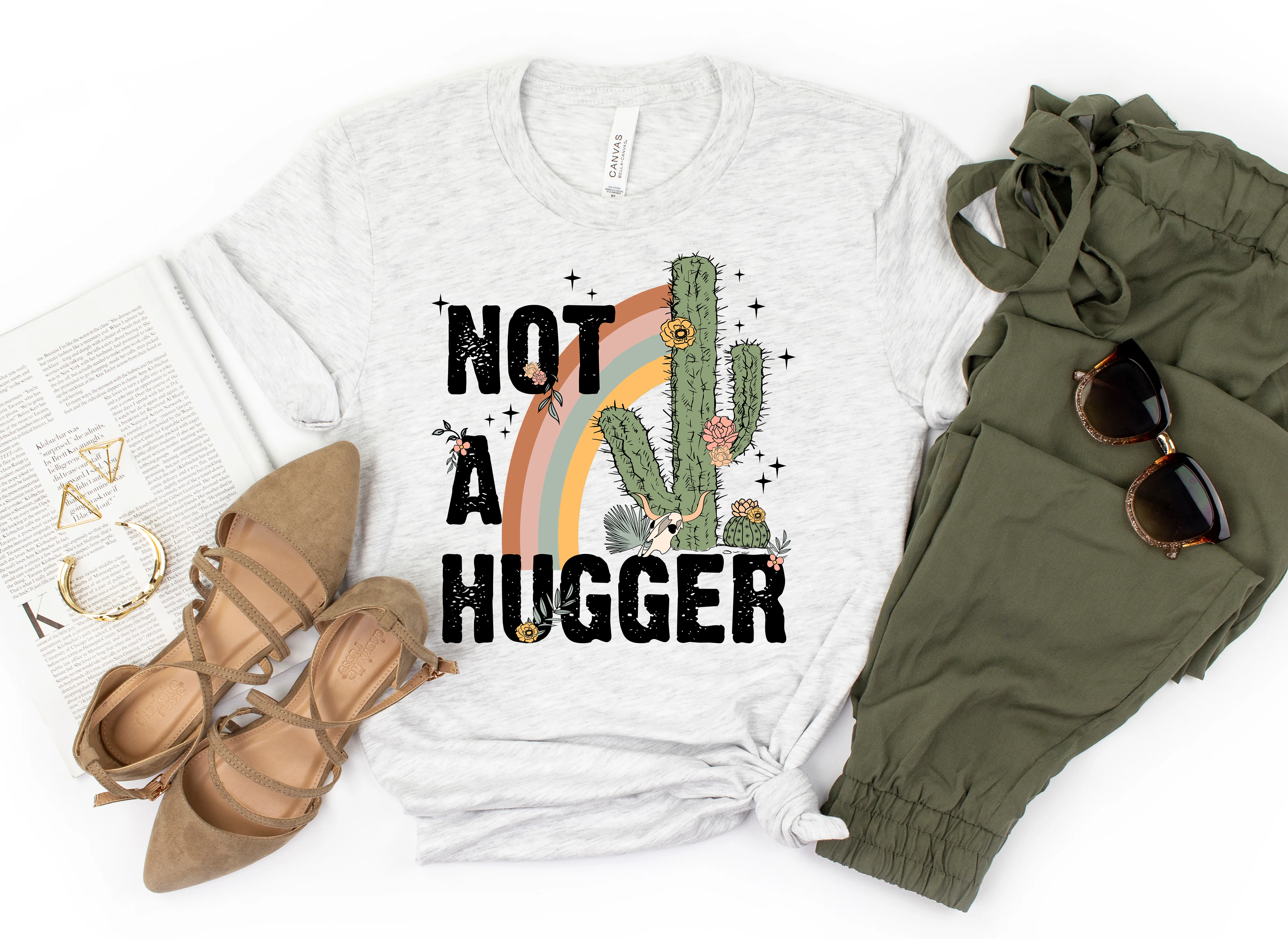 NOT A HUGGER TEE