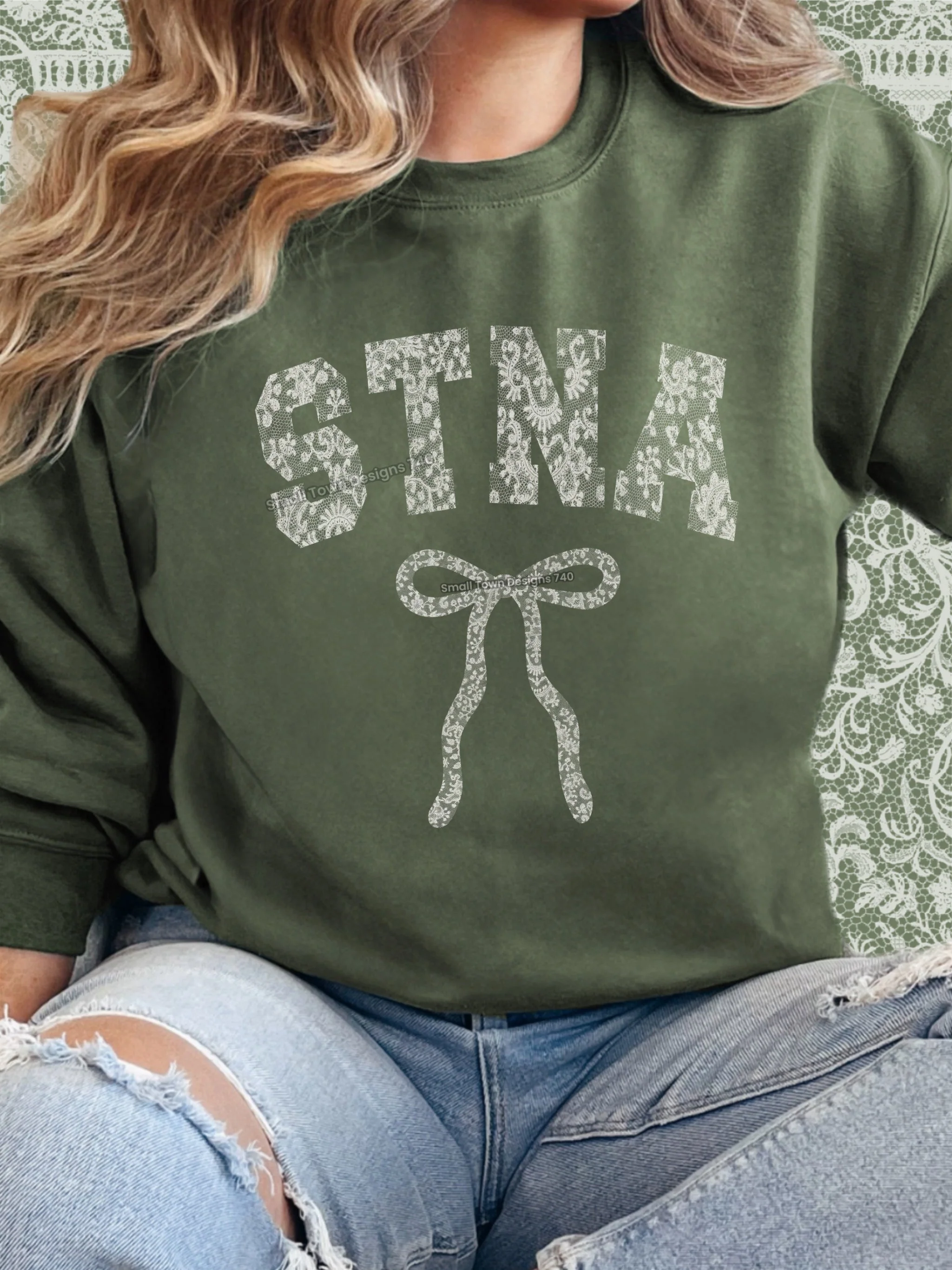 OCCUPATION GREEN BOW COLLECTION SWEATER (MULTIPLE OPTIONS) - Image 4