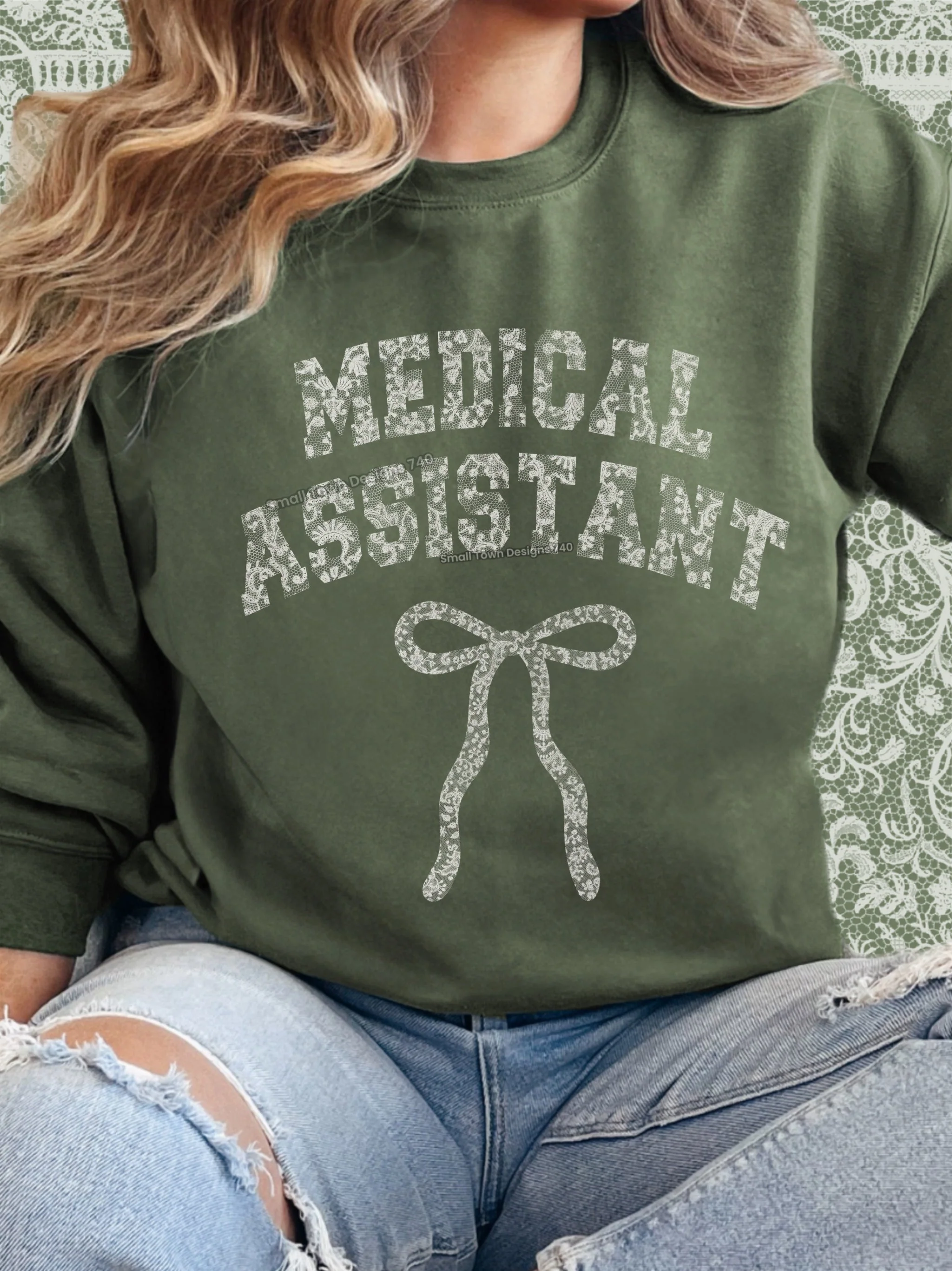OCCUPATION GREEN BOW COLLECTION SWEATER (MULTIPLE OPTIONS) - Image 9