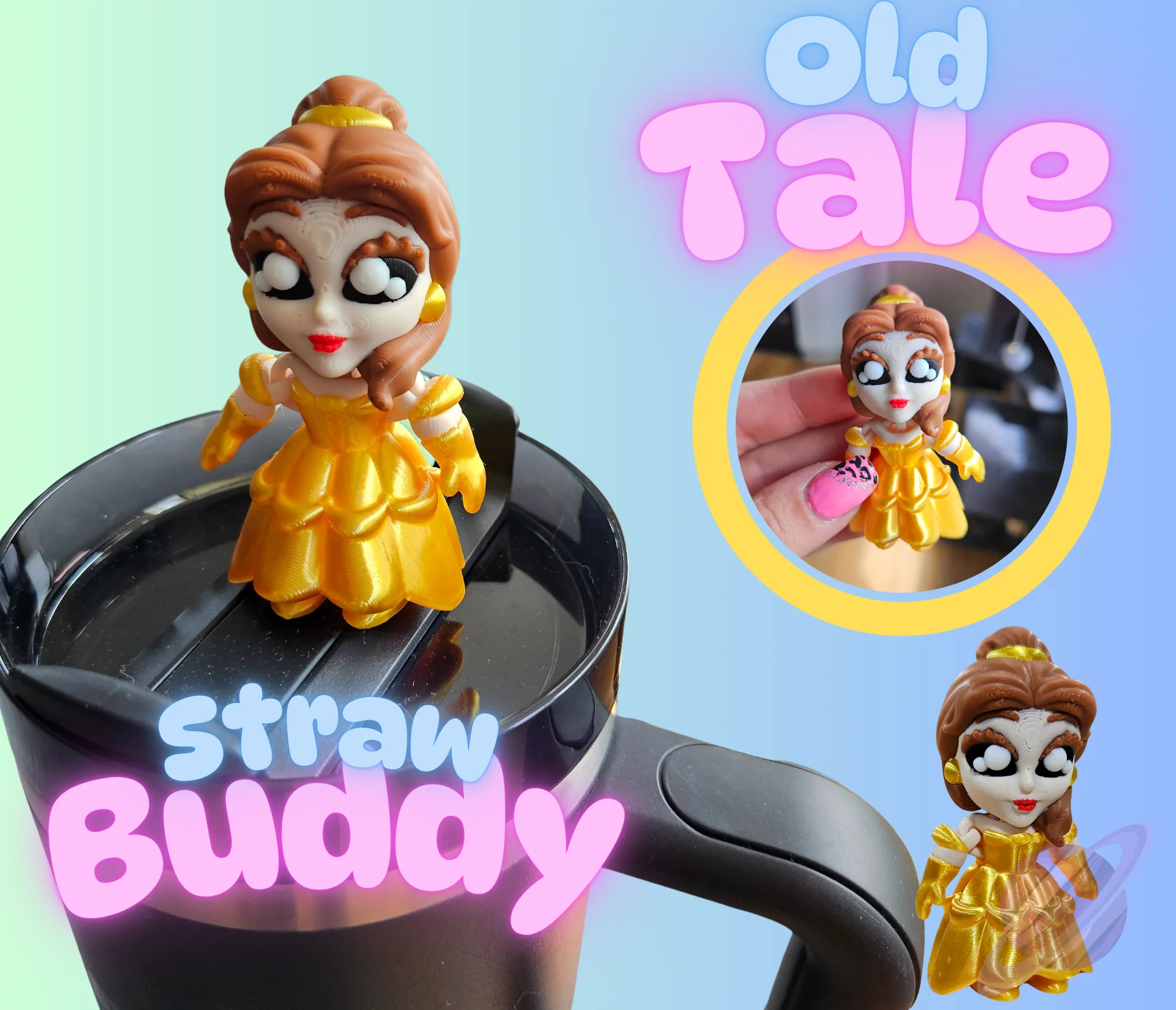 OLD TALE-3D PRINTED STRAW BUDDY