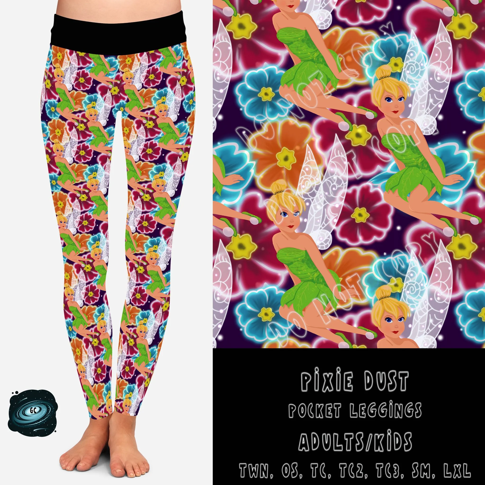 GOOD GUYS RUN- PIXIE DUST-LEGGING/JOGGER - Image 2