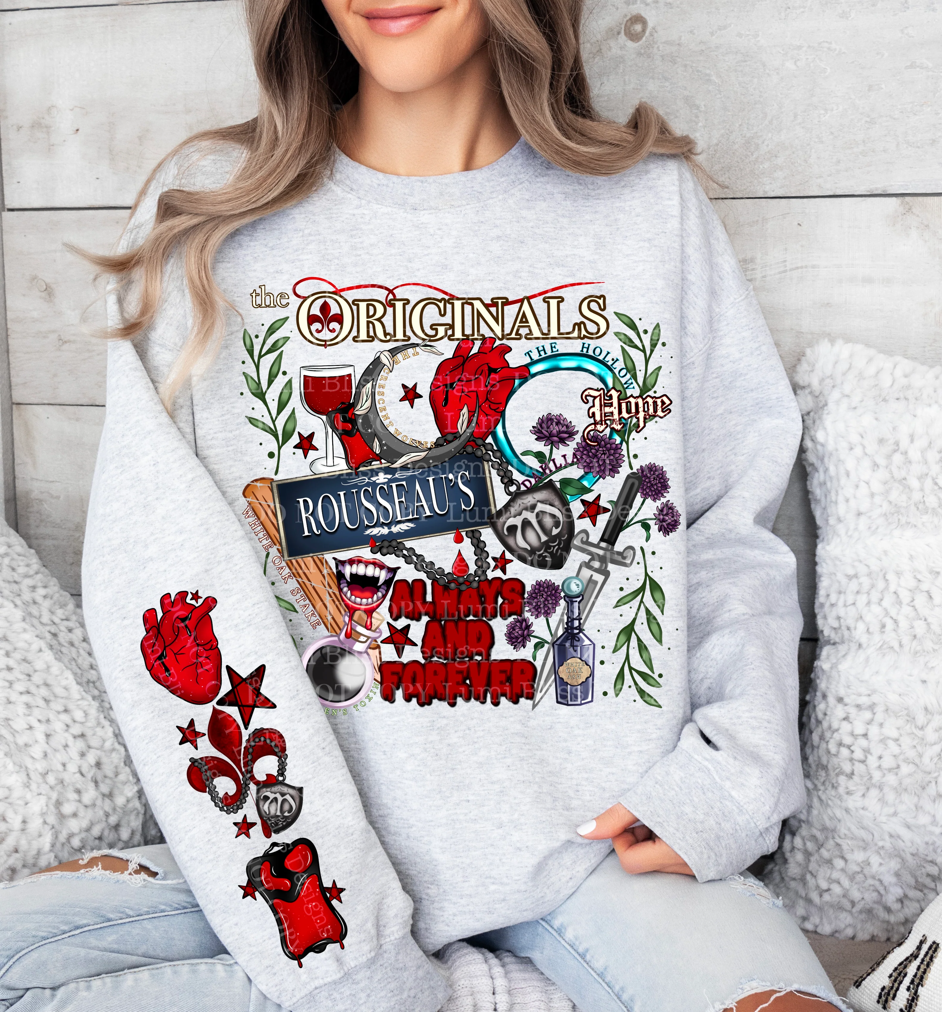 ORIGINAL SWEATSHIRT W/ SLEEVE PRINT - Image 2