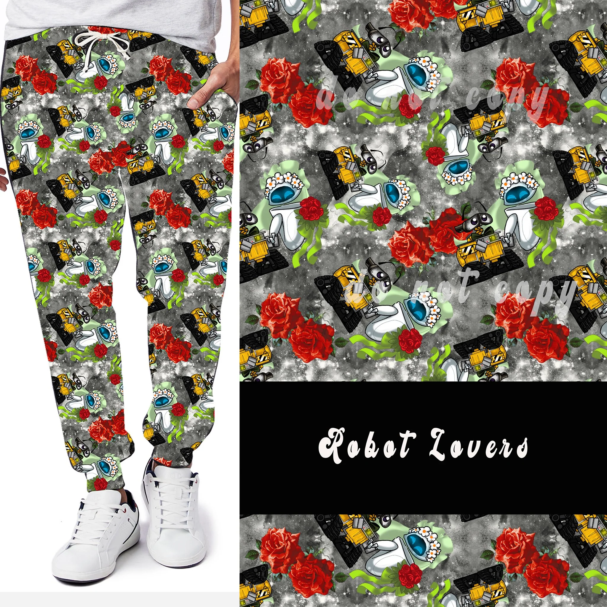 OUTFIT 6-ROBOT LOVERS LEGGINGS/JOGGERS - Image 2