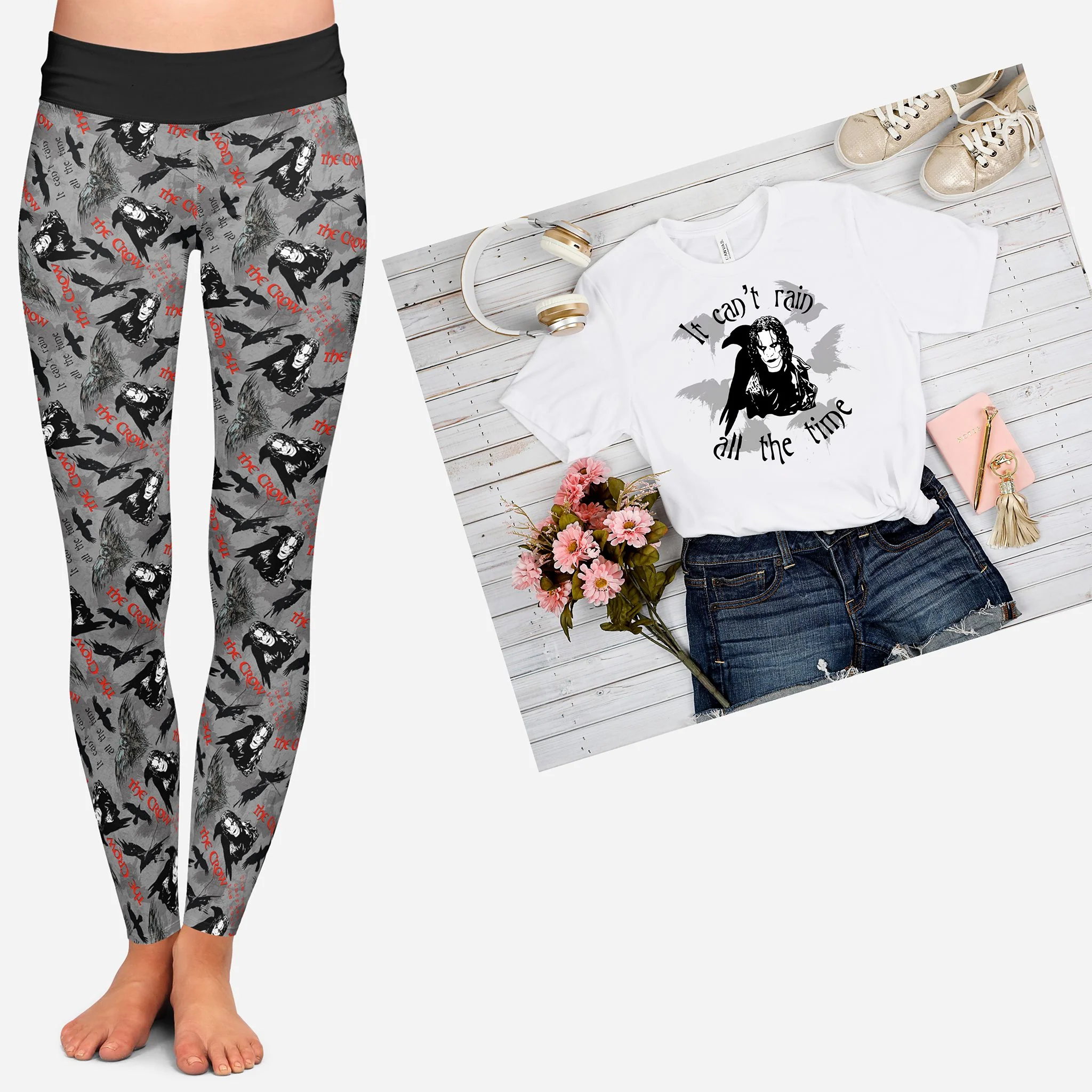 OUTFIT RUN 3-CROW TEE - Image 5