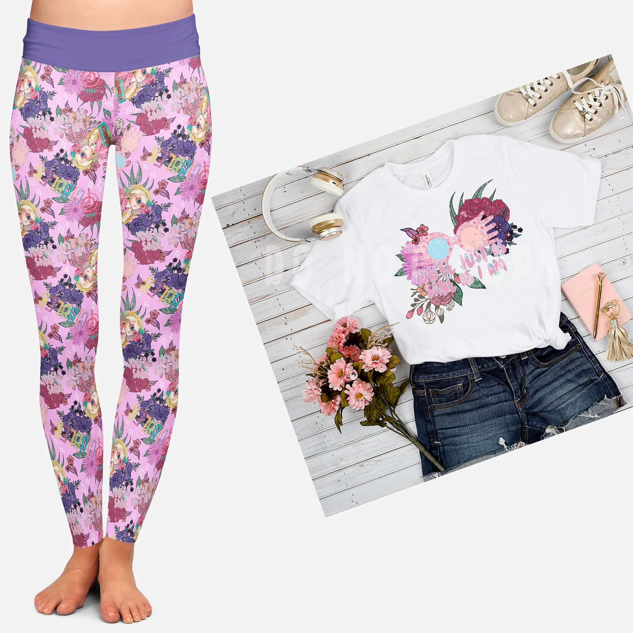 OUTFIT RUN 3-JUST AS SANE TEE - Image 2