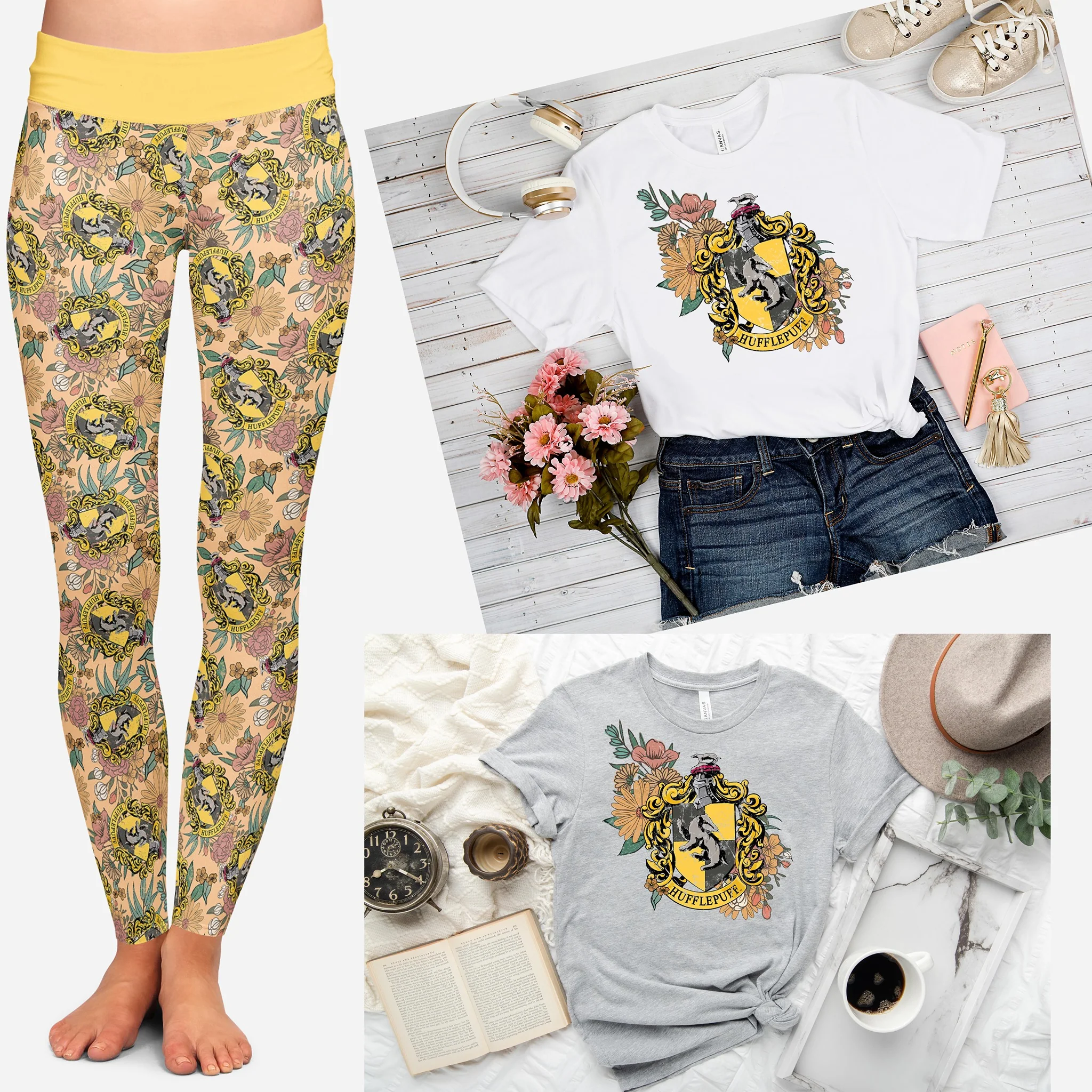 OUTFIT RUN 3-YELLOW HOUSE FLORAL - Image 2