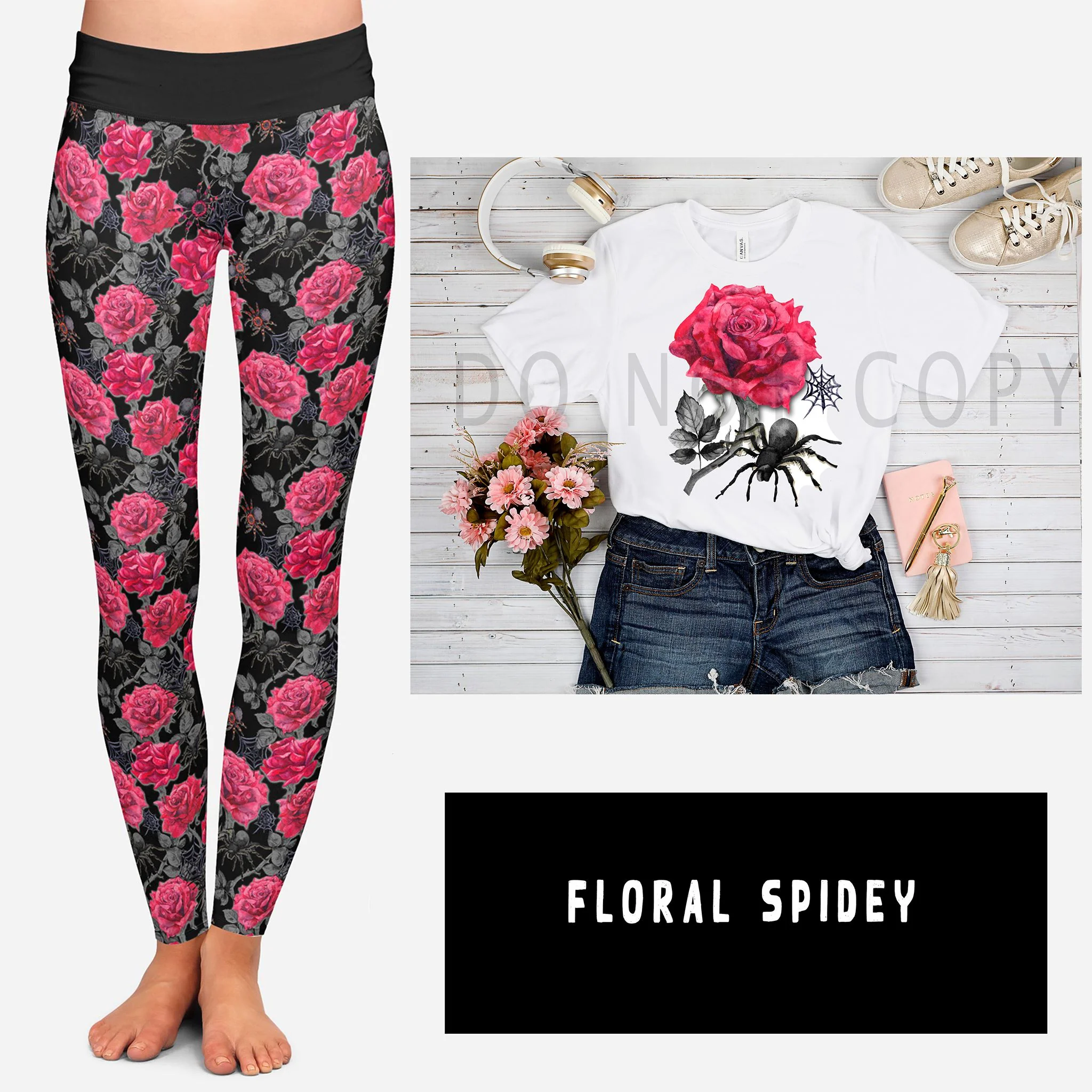 OUTFIT RUN 4- FLORAL SPIDEY - Image 3