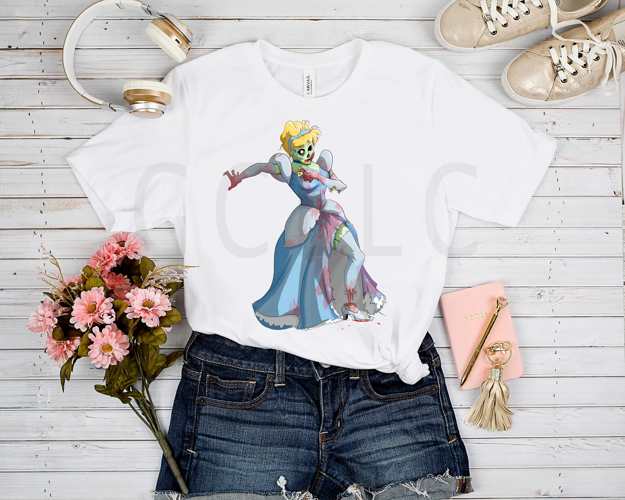 OUTFIT RUN 4-ZOMBIE PRINCESS CINDER TEE