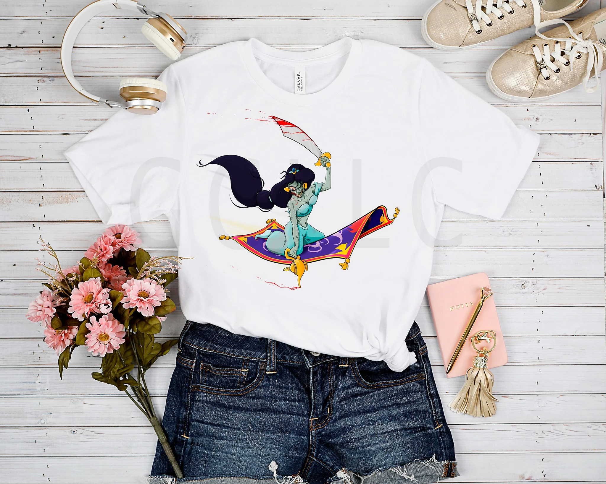 OUTFIT RUN 4- ZOMBIE PRINCESS JAS TEE