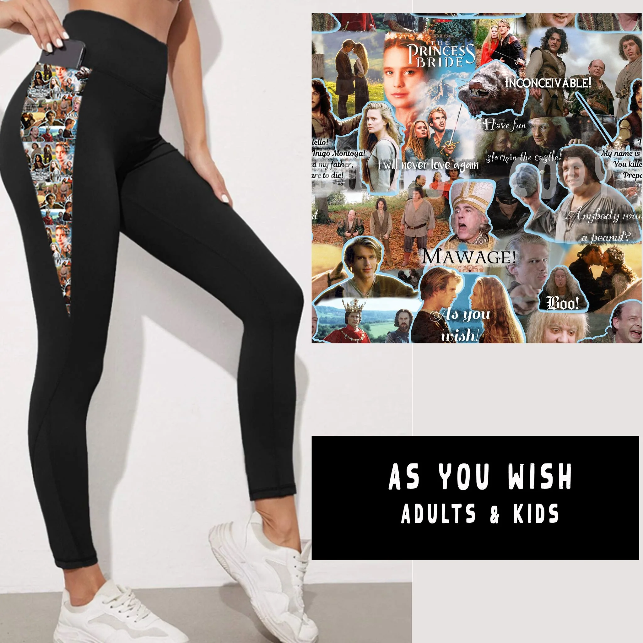OUTFIT RUN 5- AS YOU WISH LEGGINGS/CAPRI/JOGGERS - Image 2