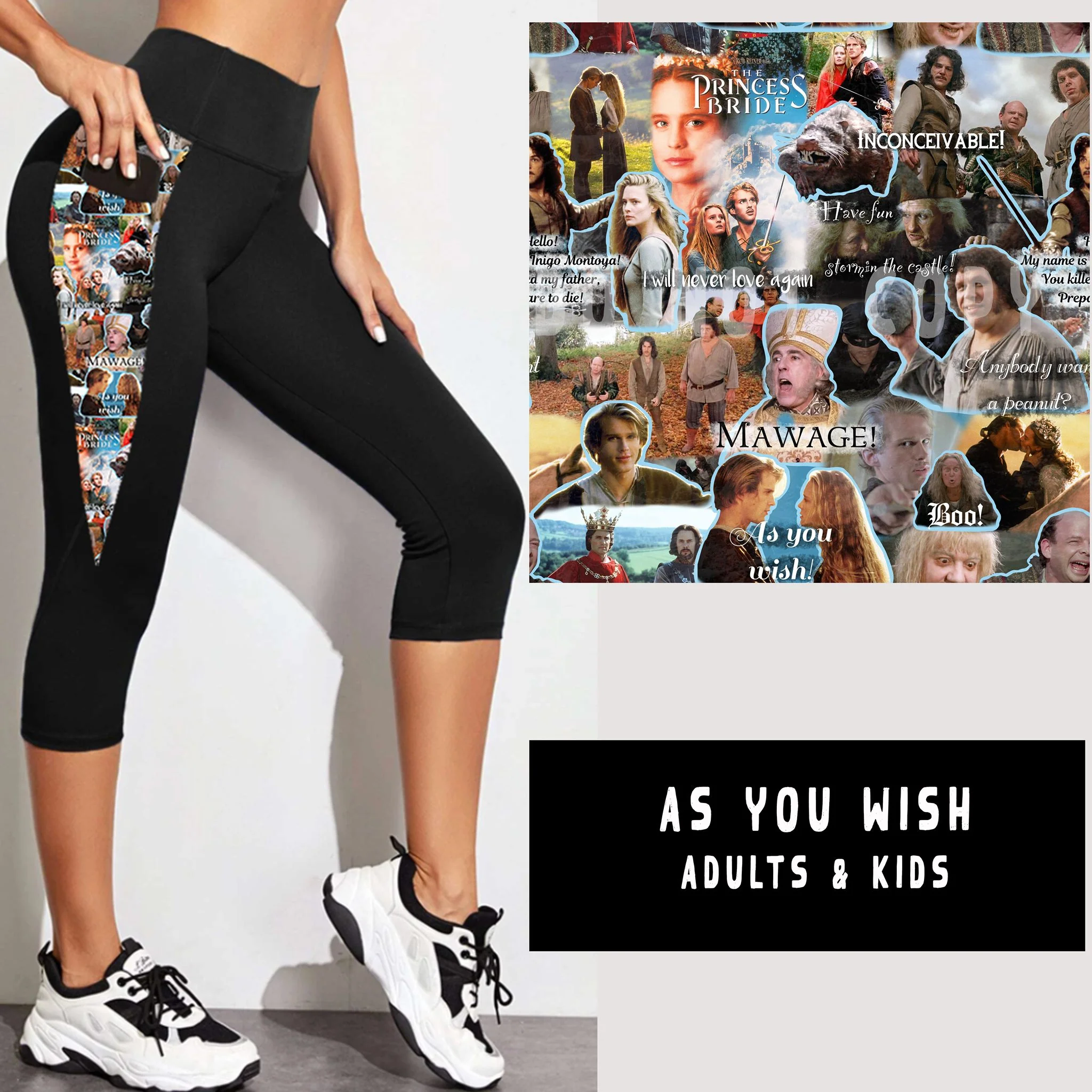 OUTFIT RUN 5- AS YOU WISH LEGGINGS/CAPRI/JOGGERS - Image 3