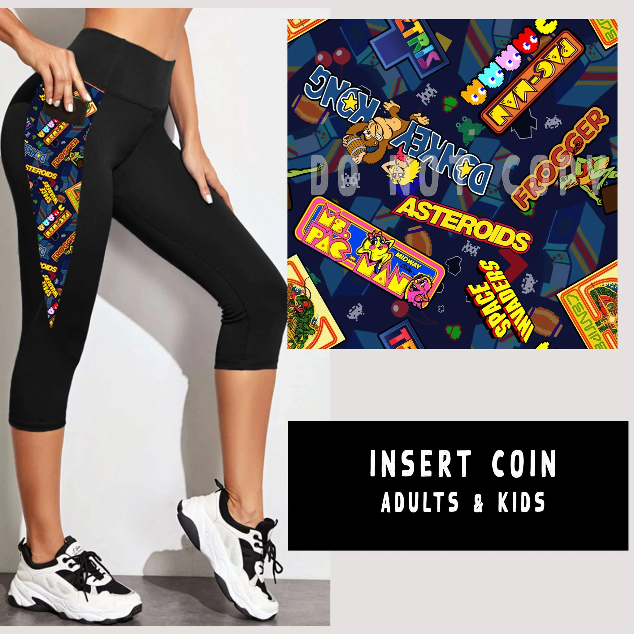 OUTFIT RUN 5-INSERT COIN LEGGINGS/CAPRI/JOGGERS - Image 3
